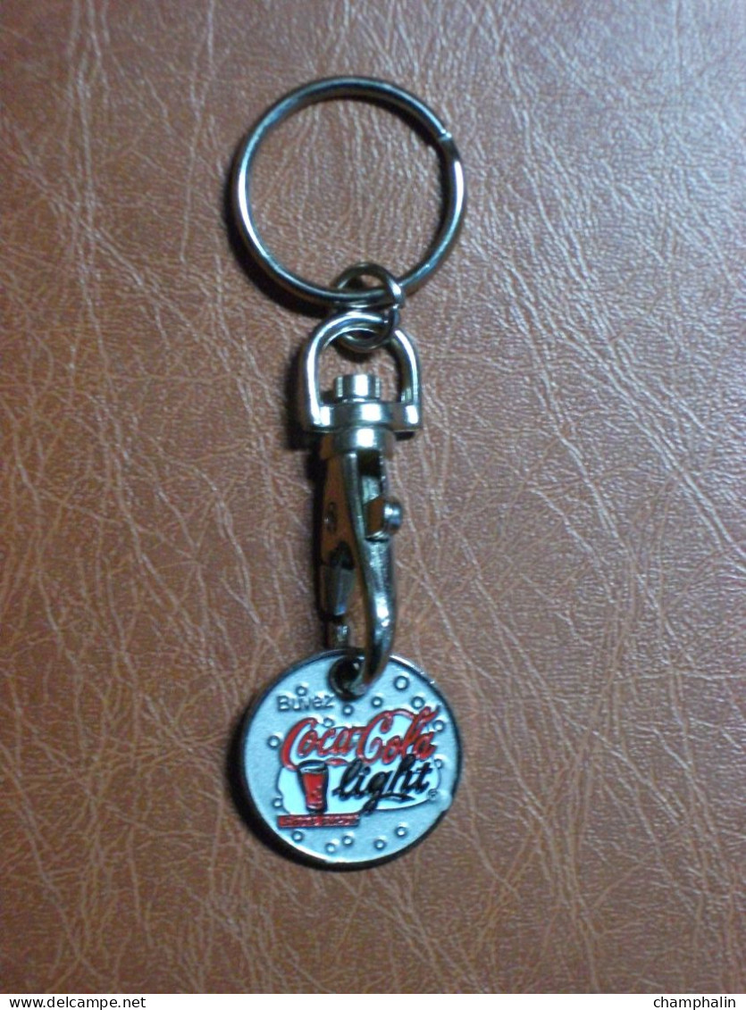 Jeton De Caddie En Métal - Buvez Coca-Cola Light - Jetons De Caddies