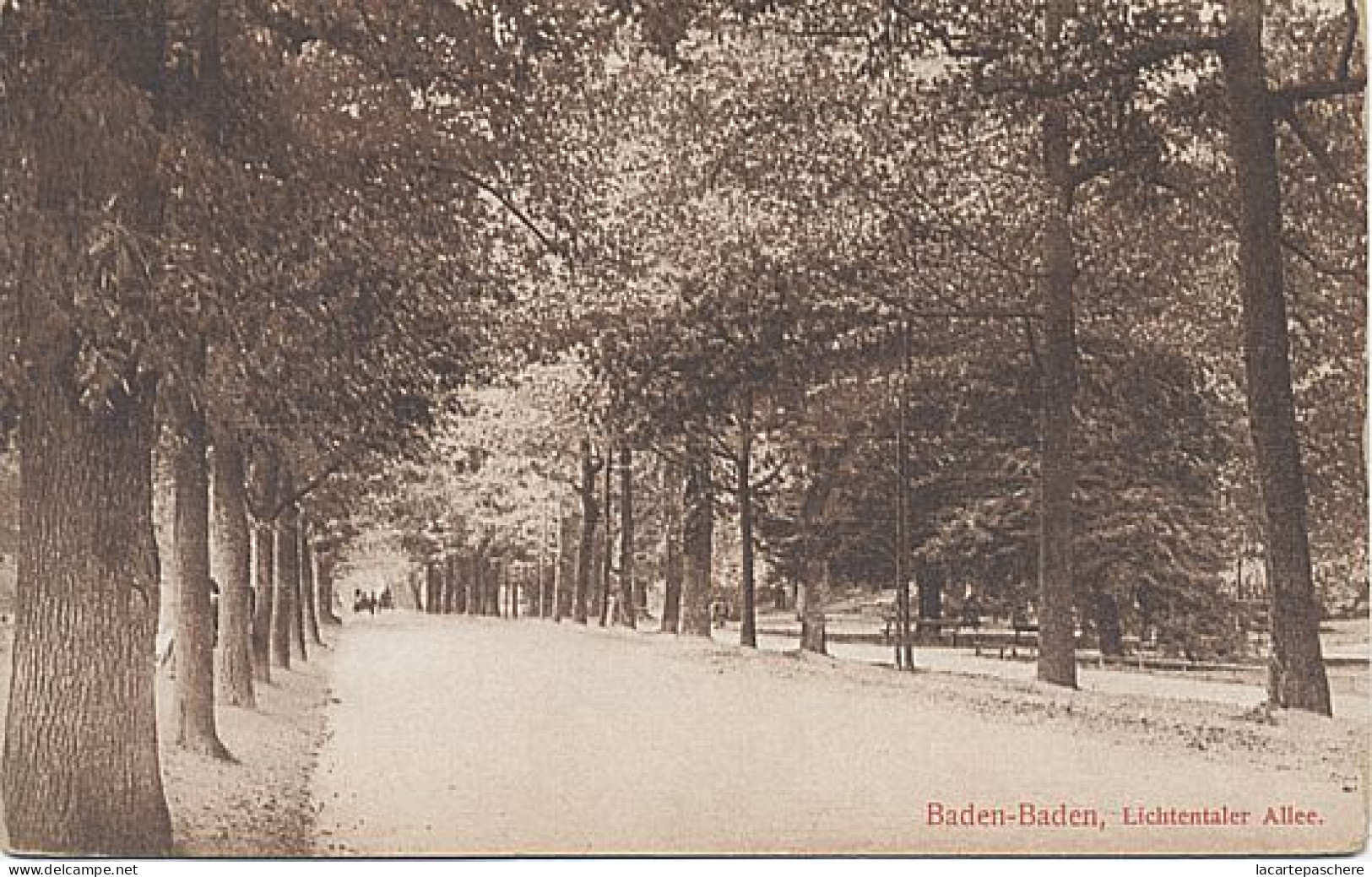 E1377 BADEN BADEN LICHTENTALER ALLEE - Baden-Baden