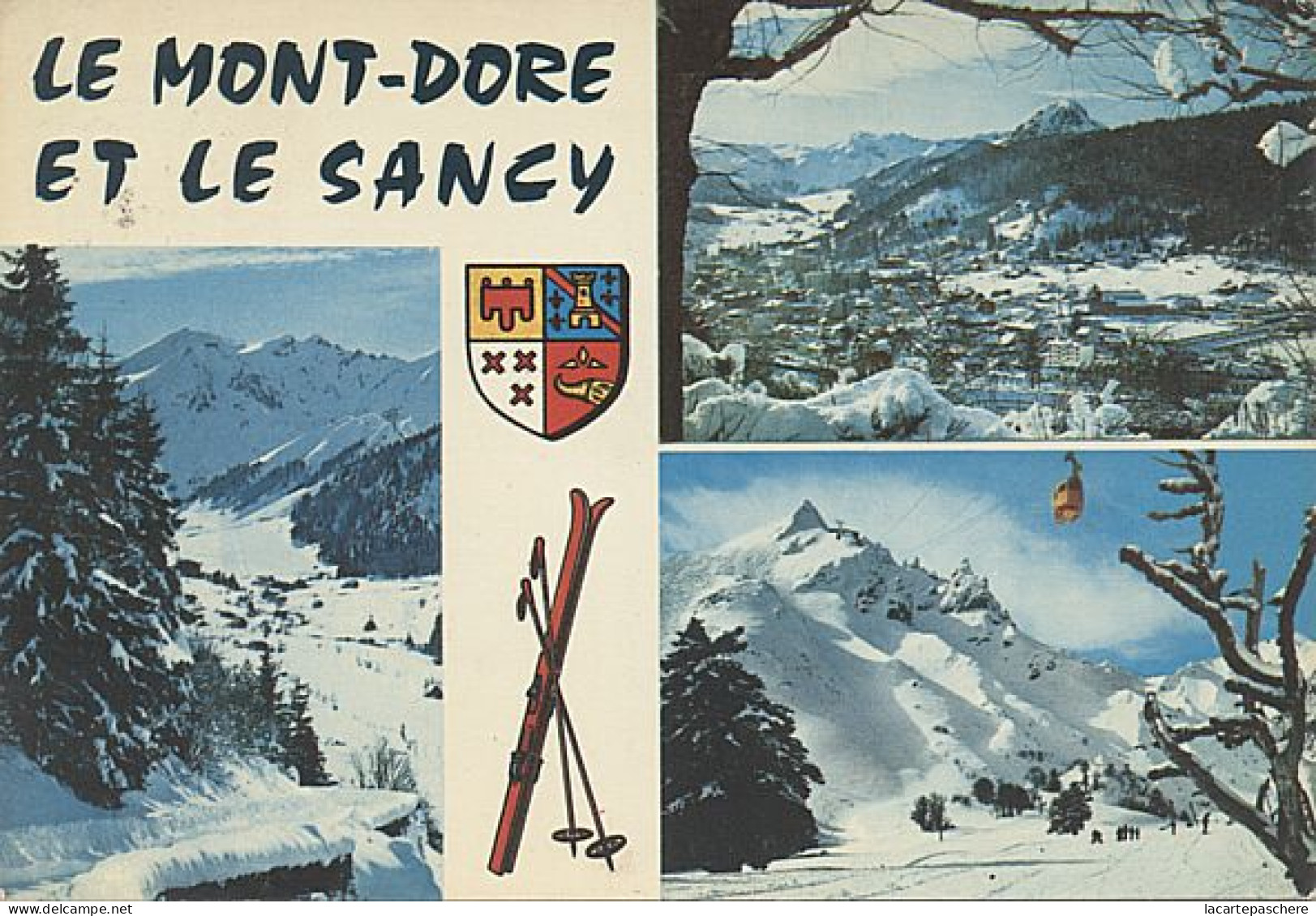 X111293 AUVERGNE MONT D' OR ET SANCY MULTIVUES EN 1975 PUY DE DOME - Autres & Non Classés