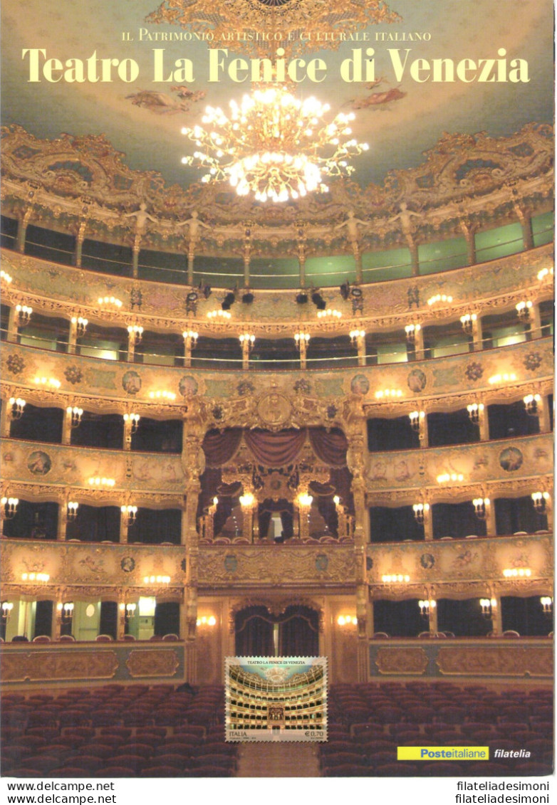 2013 Italia - Repubblica, Folder - Teatro La Fenice - Venezia - - MNH** - Geschenkheftchen