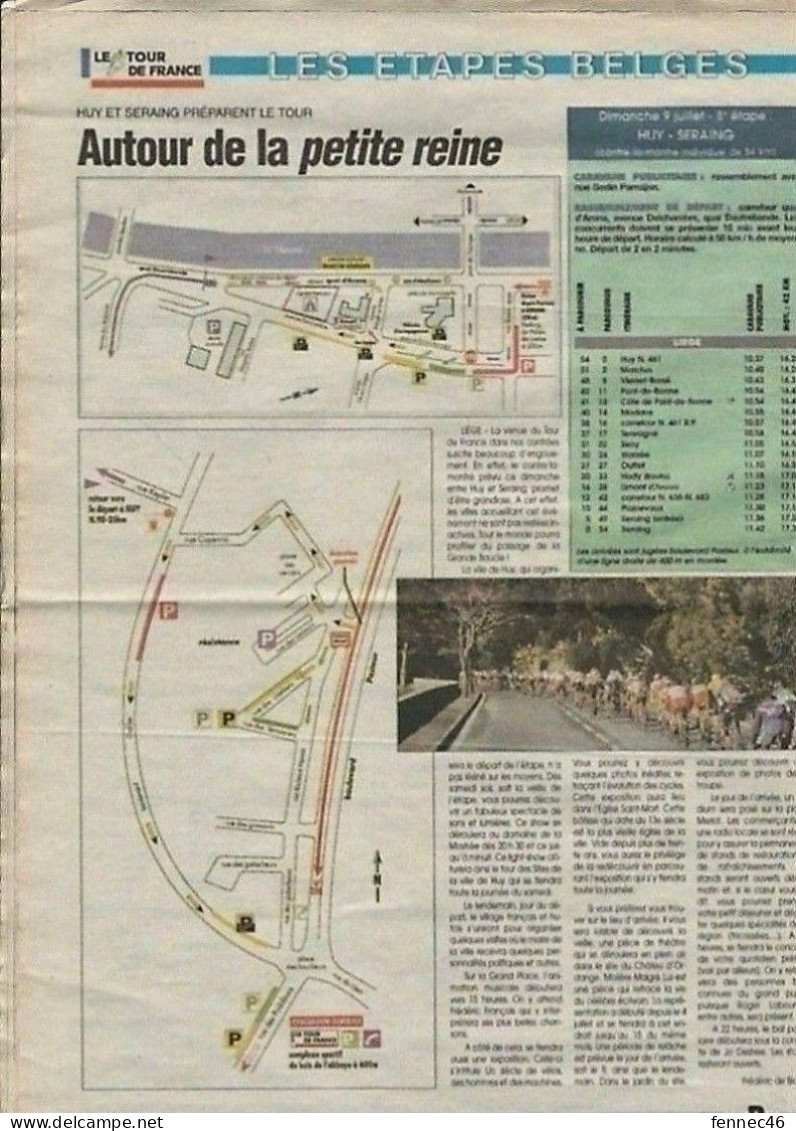 *LA DERNIERE HEURE LES SPORTS - Le Tour De France 1995 - 1950 à Nos Jours