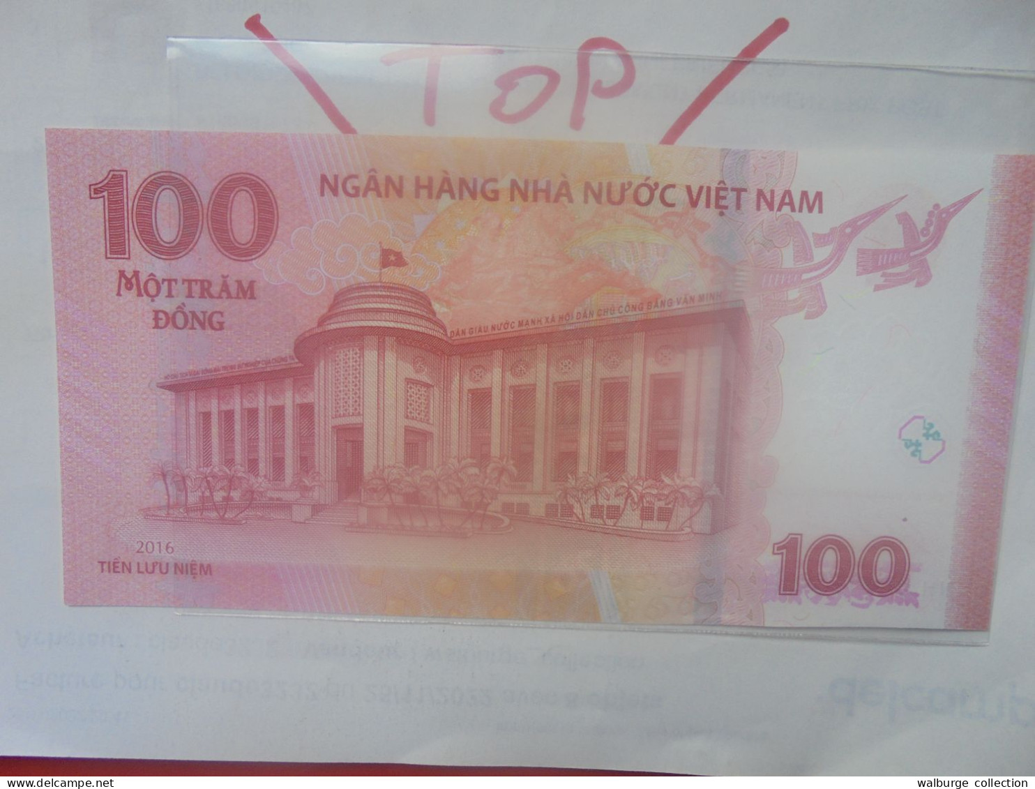 VIÊT-NAM 100 DÔNG 2016 (COMMEMORATIVE) Neuf (B.33) - Vietnam