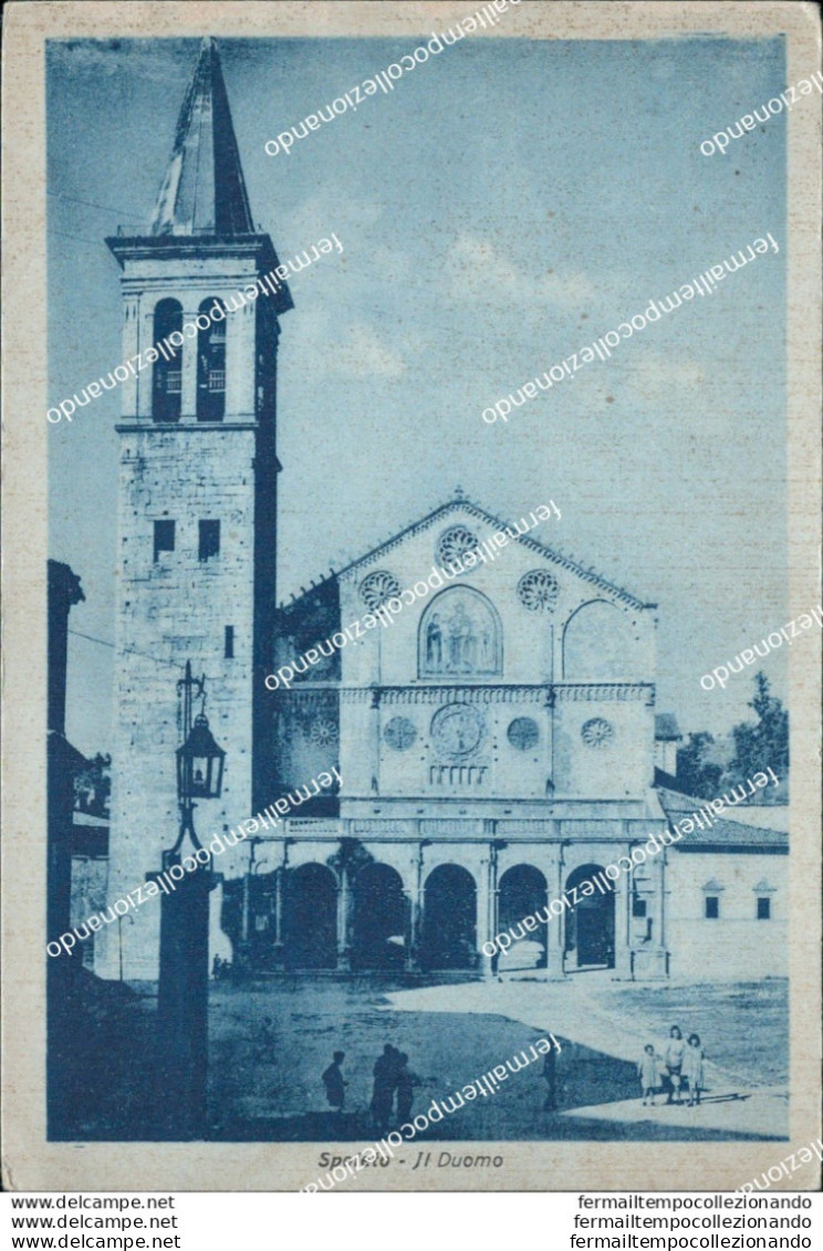 Ae715 Cartolina Spoleto Provincia Di Perugia - Perugia