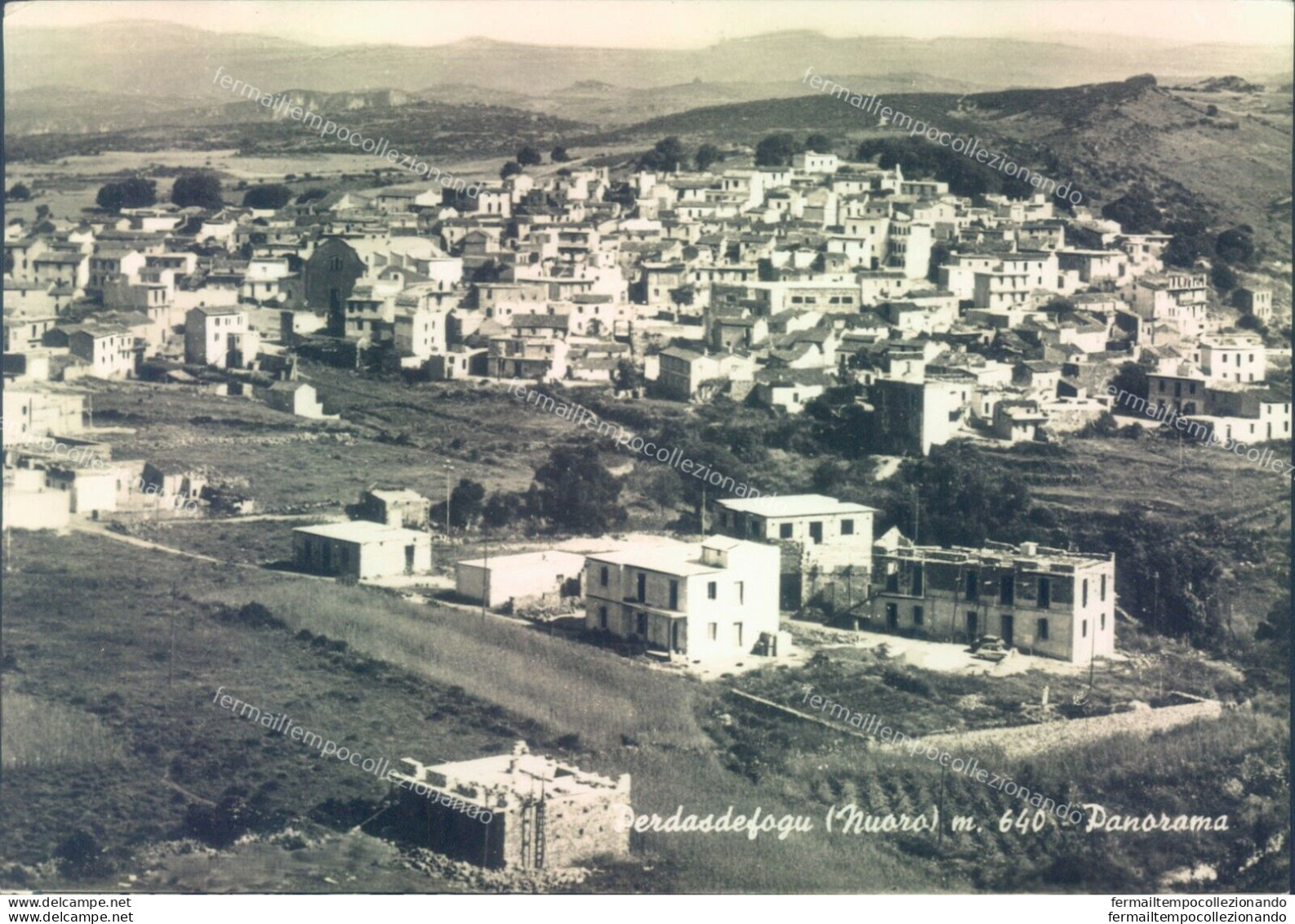 P663 Cartolina Perdasdefogu Panorama Provincia Di Nuoro - Nuoro