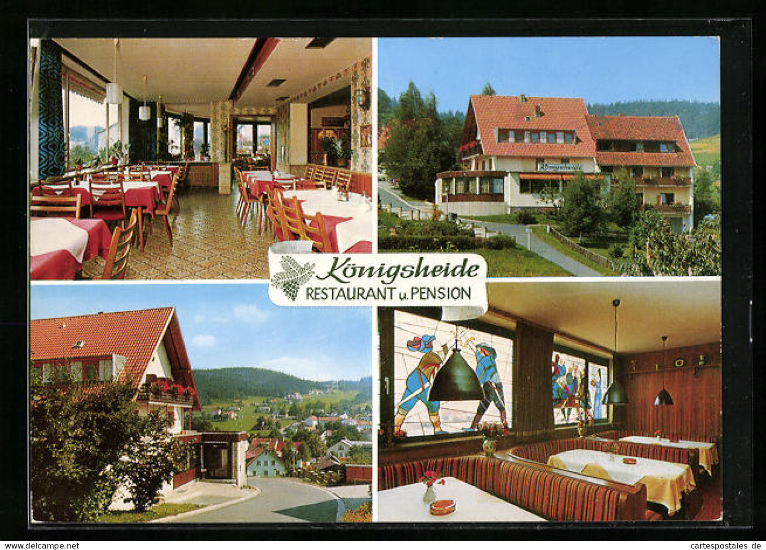 AK Warmensteinach I. Fichtelg., Restaurant U. Pension Königsheide  - Other & Unclassified