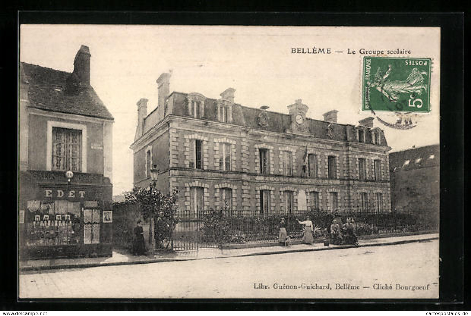 CPA Bellême, Le Groupe Scolaire  - Other & Unclassified