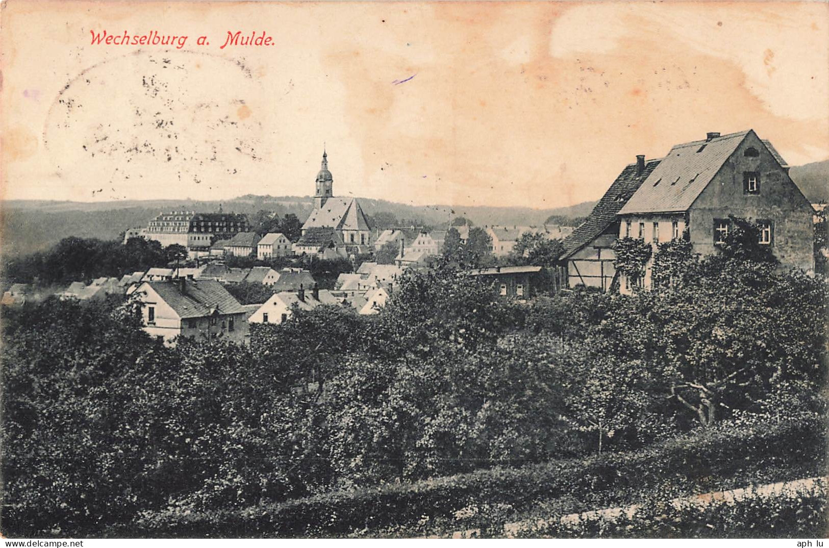 Bahnpost (Ambulant; R.P.O./T.P.O.) Glauchau-Grossbothen (ZA2604) - Brieven En Documenten