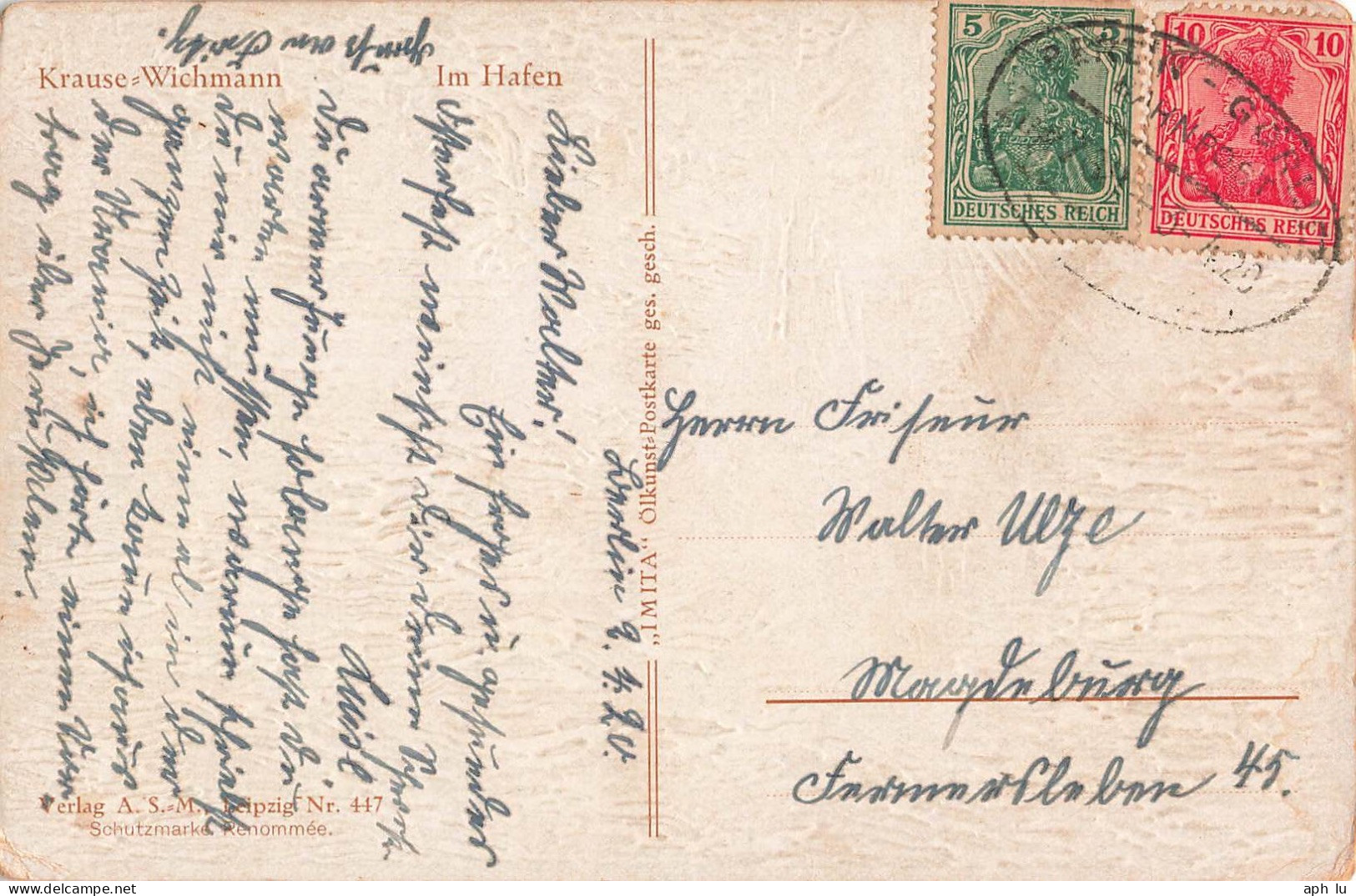 Bahnpost (Ambulant; R.P.O./T.P.O.) Berlin-Görlitz (ZA2608) - Lettres & Documents