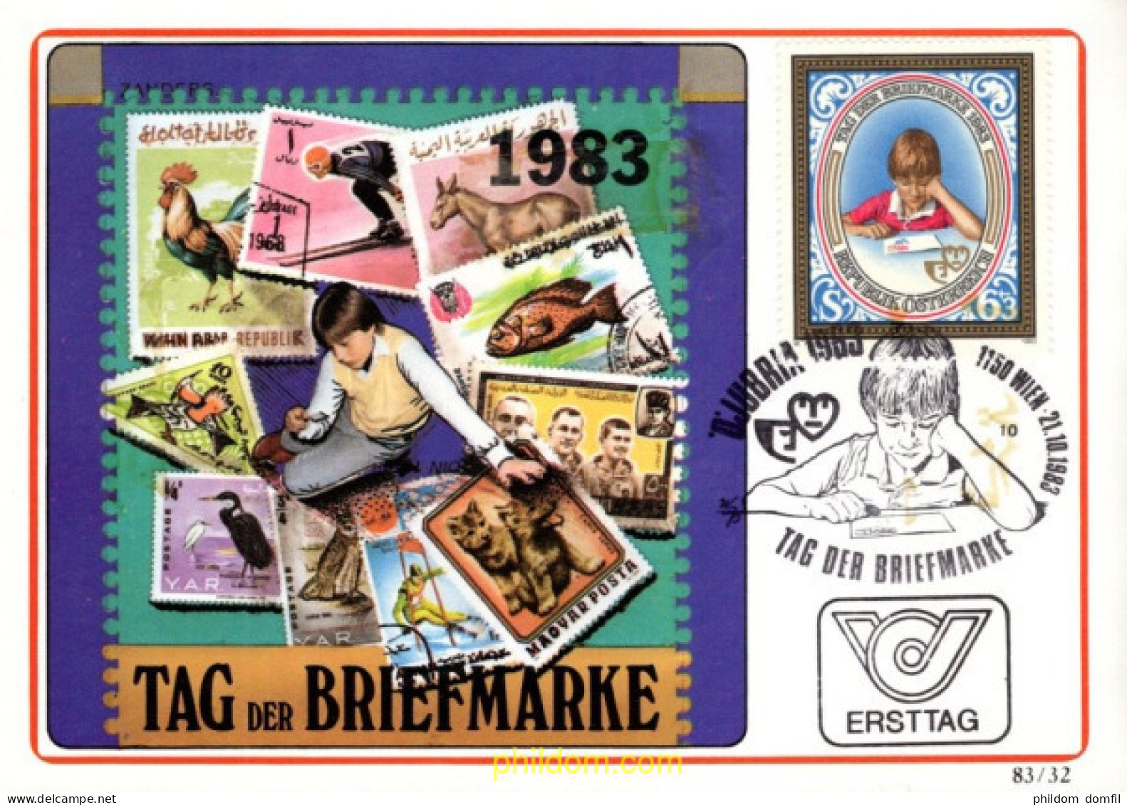 730939 MNH AUSTRIA 1983 DIA DEL SELLO - Unused Stamps