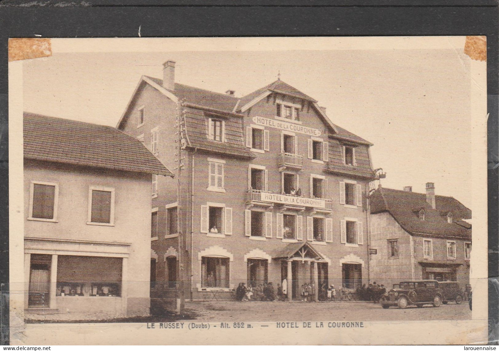 25 - LE RUSSEY - Hôtel De La Couronne - Autres & Non Classés