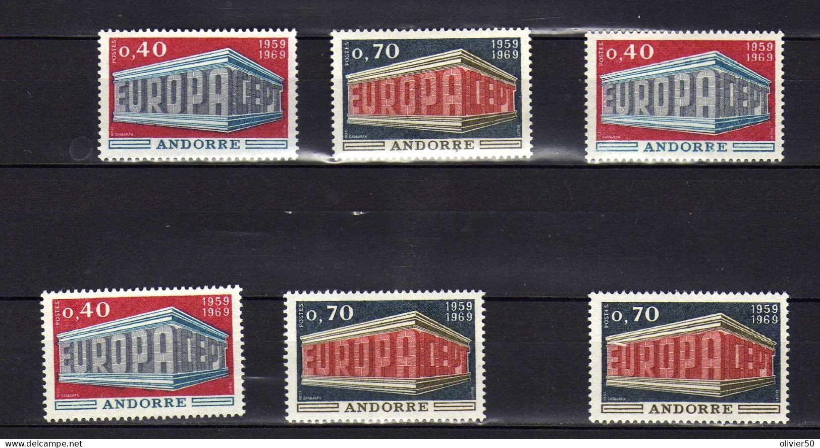 Andorre Francaise - 1969- Europa -  -  Neufs** - MNH - 1969