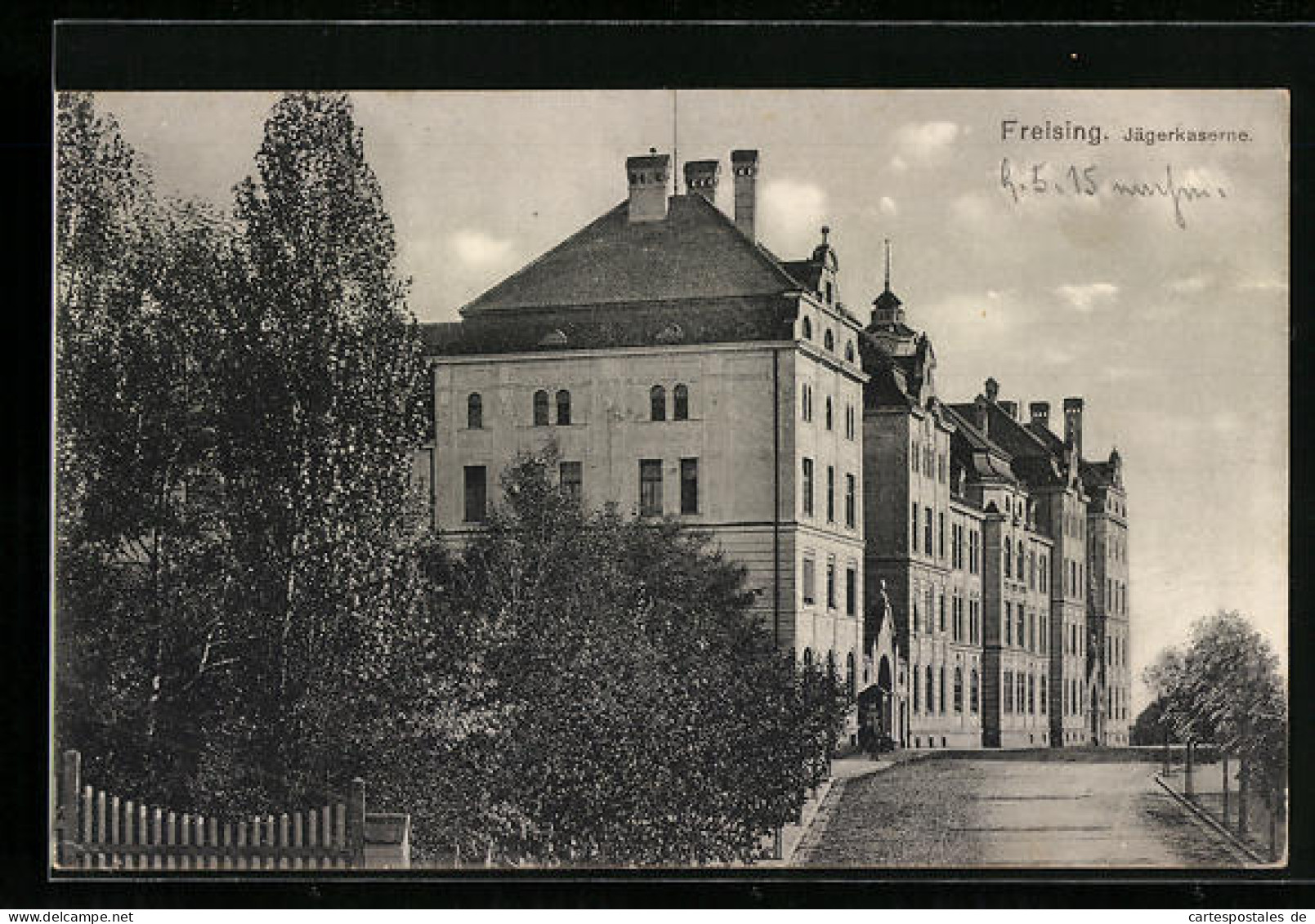 AK Freising, Blick Zur Jägerkaserne  - Freising