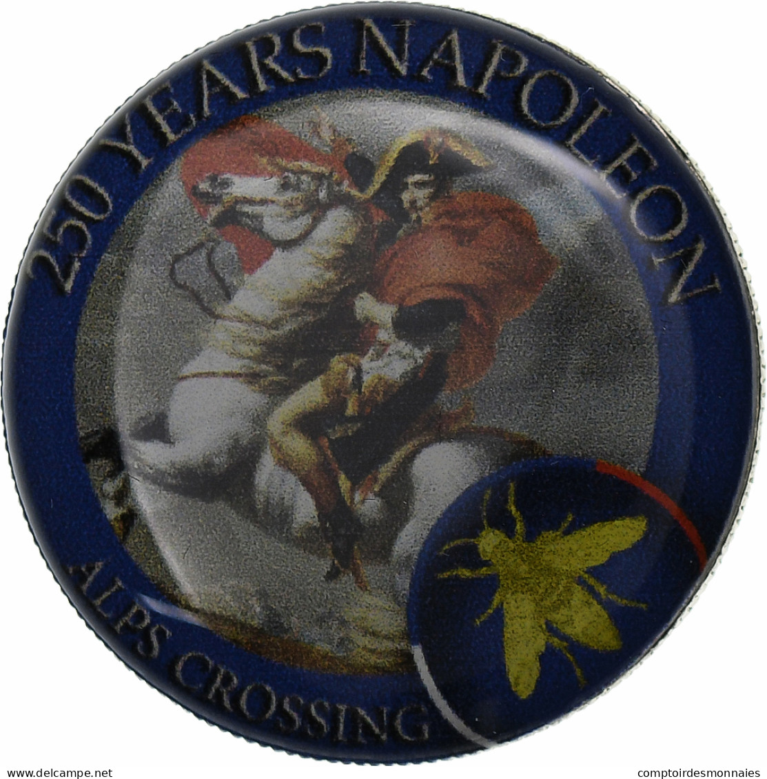 France, Jeton, Napoléon I, Alps Crossing, Nickel, TTB - Autres & Non Classés