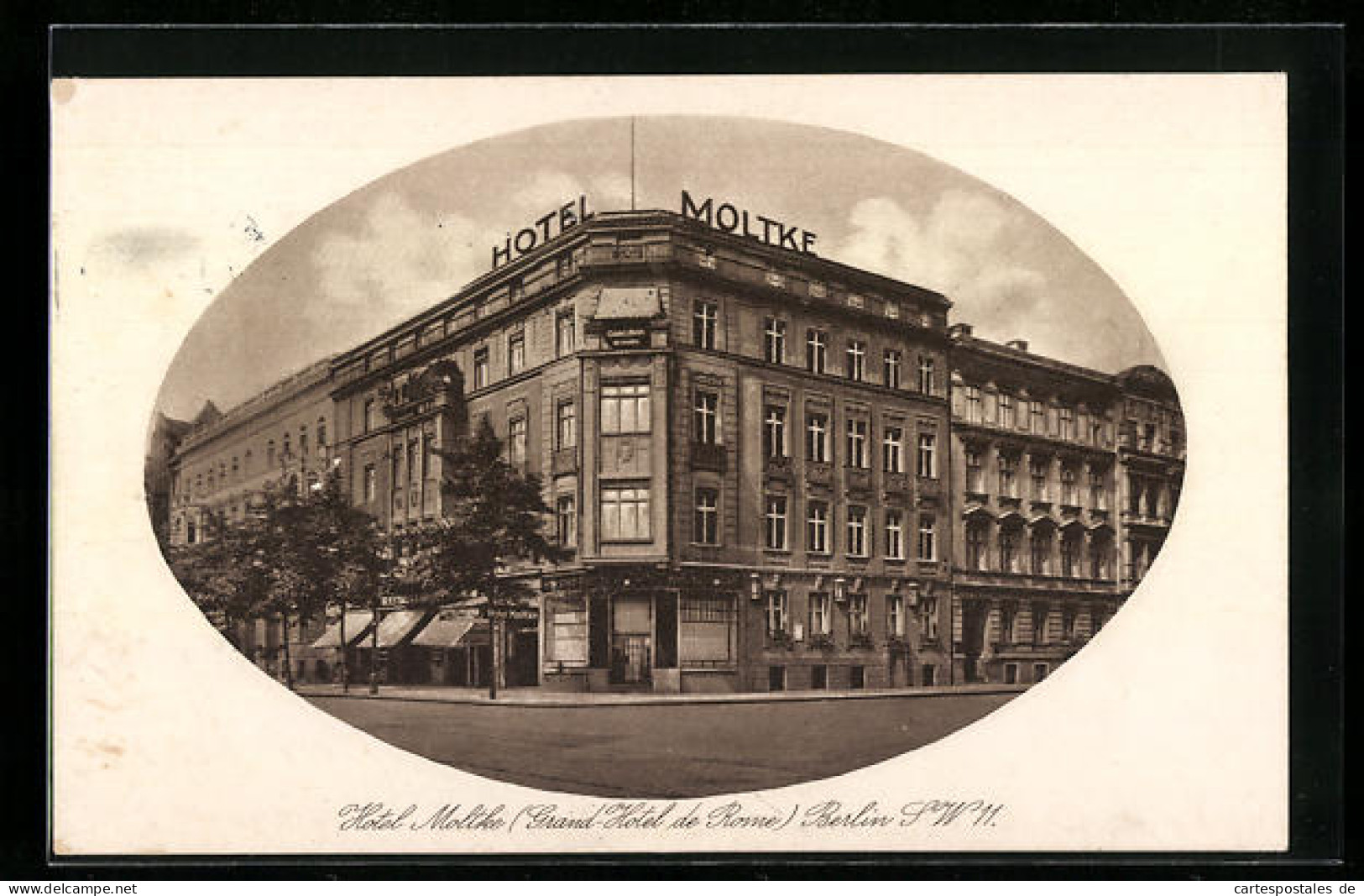 AK Berlin, Hotel Moltke In Der Königgrätzerstrasse 103  - Kreuzberg
