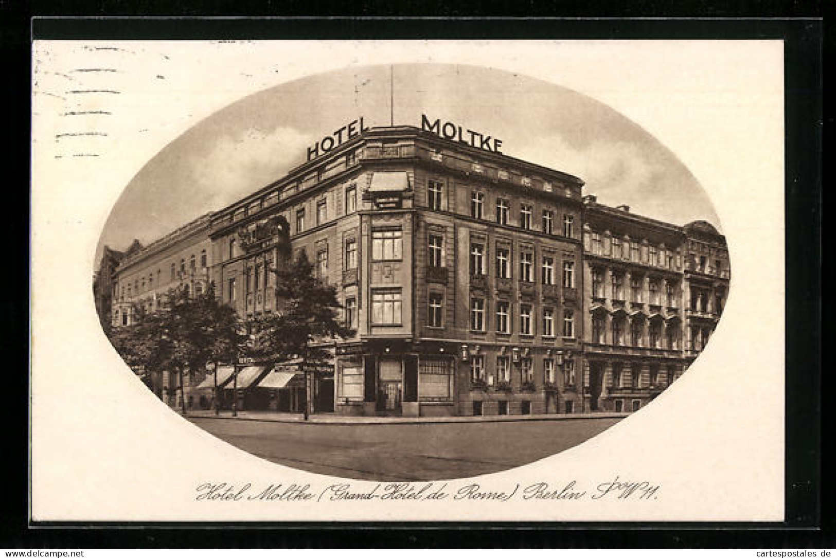 AK Berlin, Hotel Moltke In Der Königgrätzerstrasse 103  - Kreuzberg