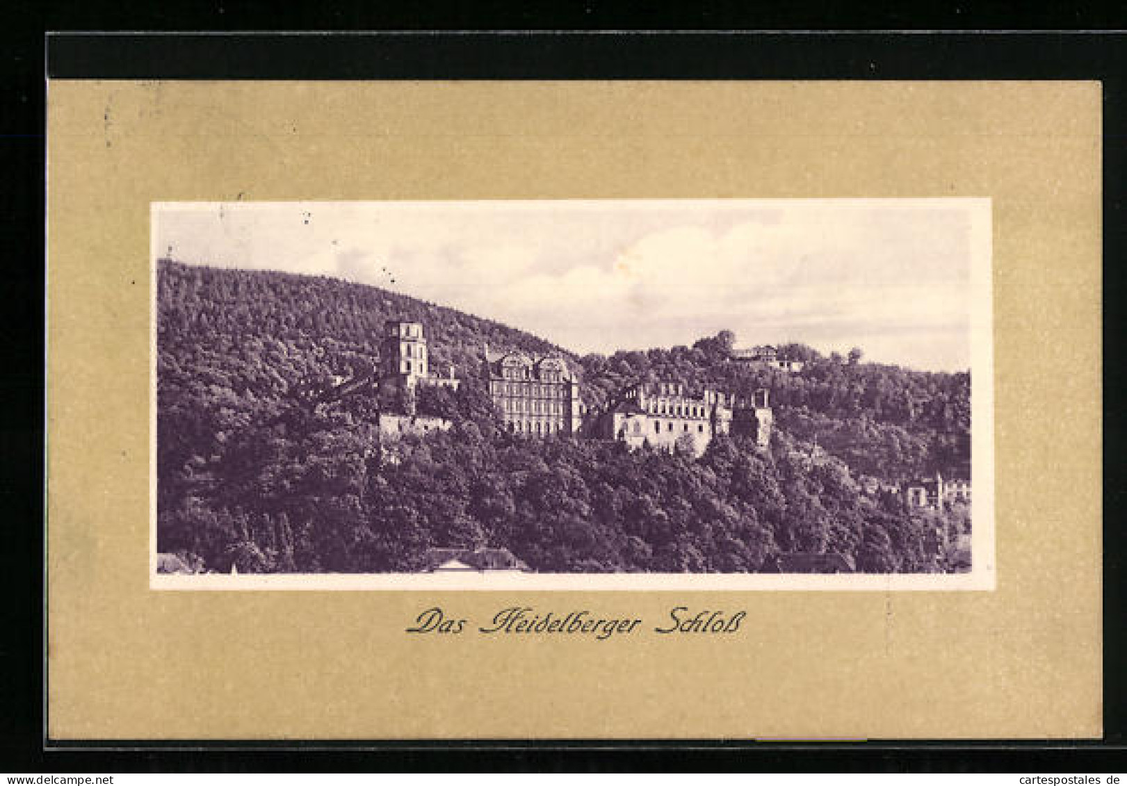 AK Heidelberg, Schloss Mit Umgebung  - Sonstige & Ohne Zuordnung