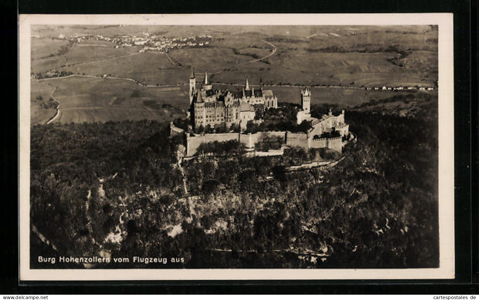 AK Bisingen, Burg Hohenzollern, Fliegeraufnahme  - Other & Unclassified