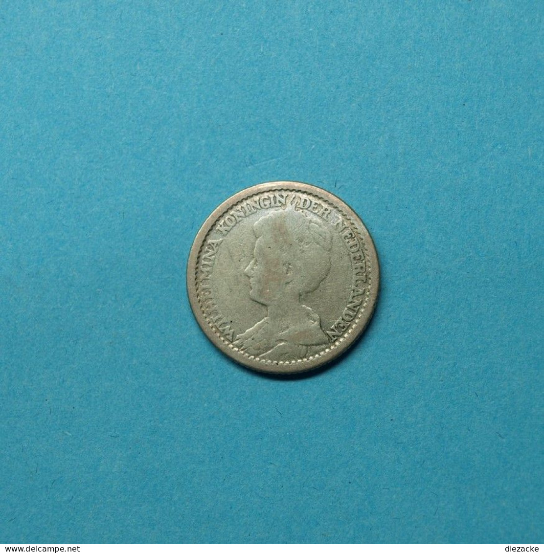Niederlande 1916 25 Cents Wilhelmina (M4497 - Andere & Zonder Classificatie