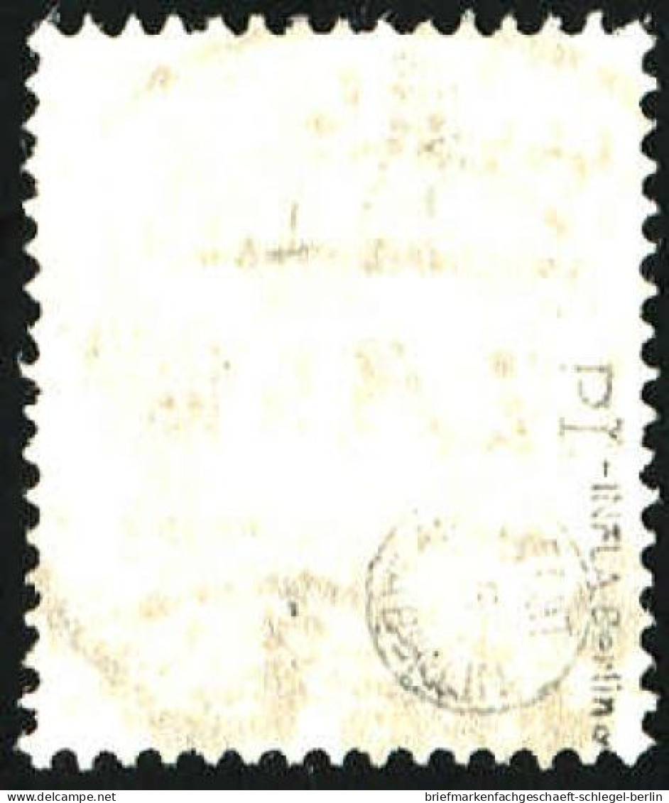 Deutsches Reich, 1921, 208 P I, Gestempelt - Andere & Zonder Classificatie