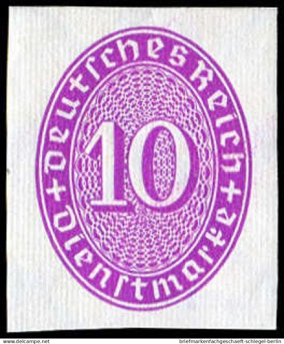 Deutsches Reich, 1930, D 125 X U, Ungebraucht - Servizio