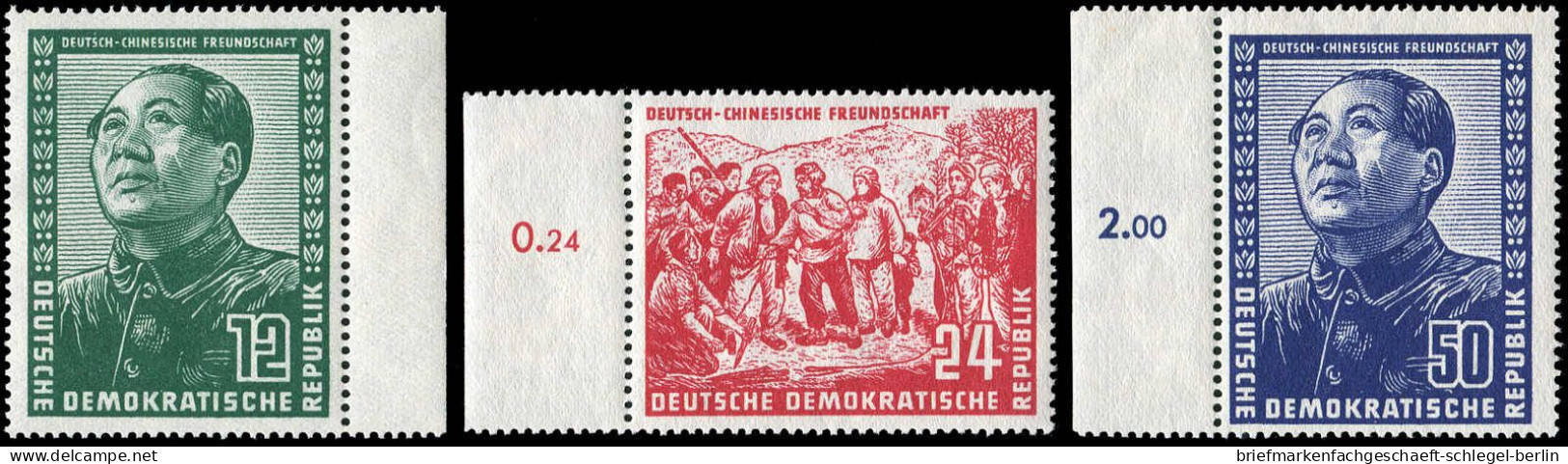 DDR, 1951, 286-88, Postfrisch - Autres & Non Classés
