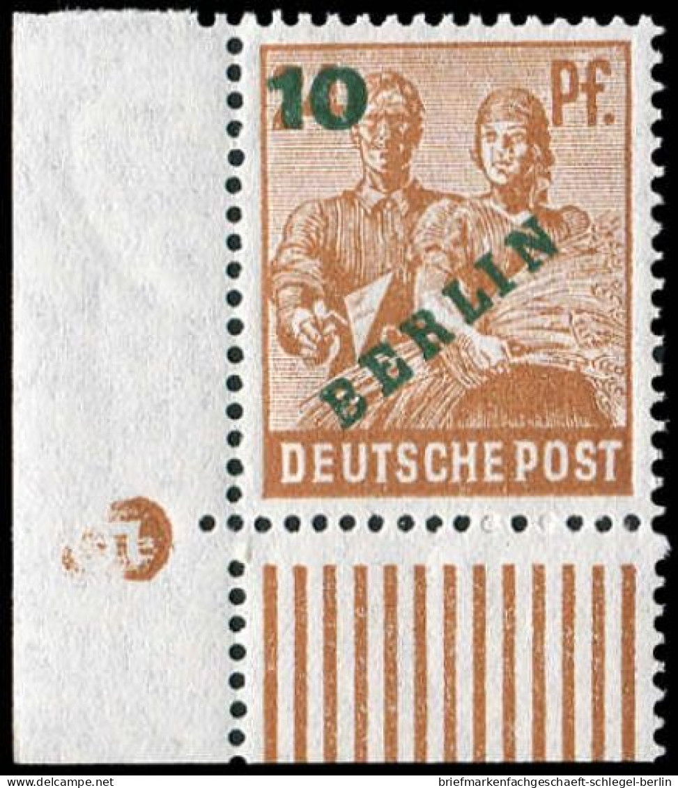 Berlin, 1949, 65 DZ, Postfrisch - Autres & Non Classés