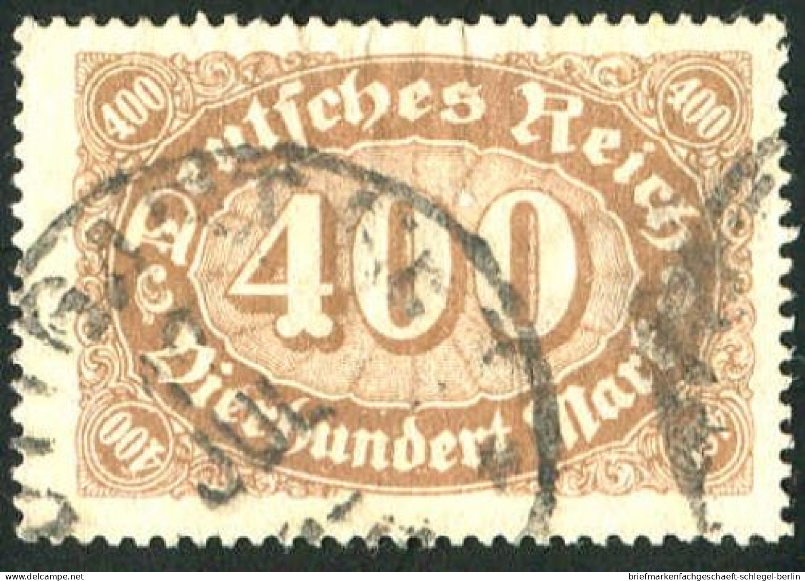 Deutsches Reich, 1922, 222 B, Gestempelt - Other & Unclassified