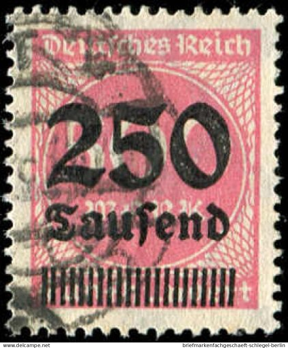 Deutsches Reich, 1923, 295 Z, Gestempelt - Otros & Sin Clasificación