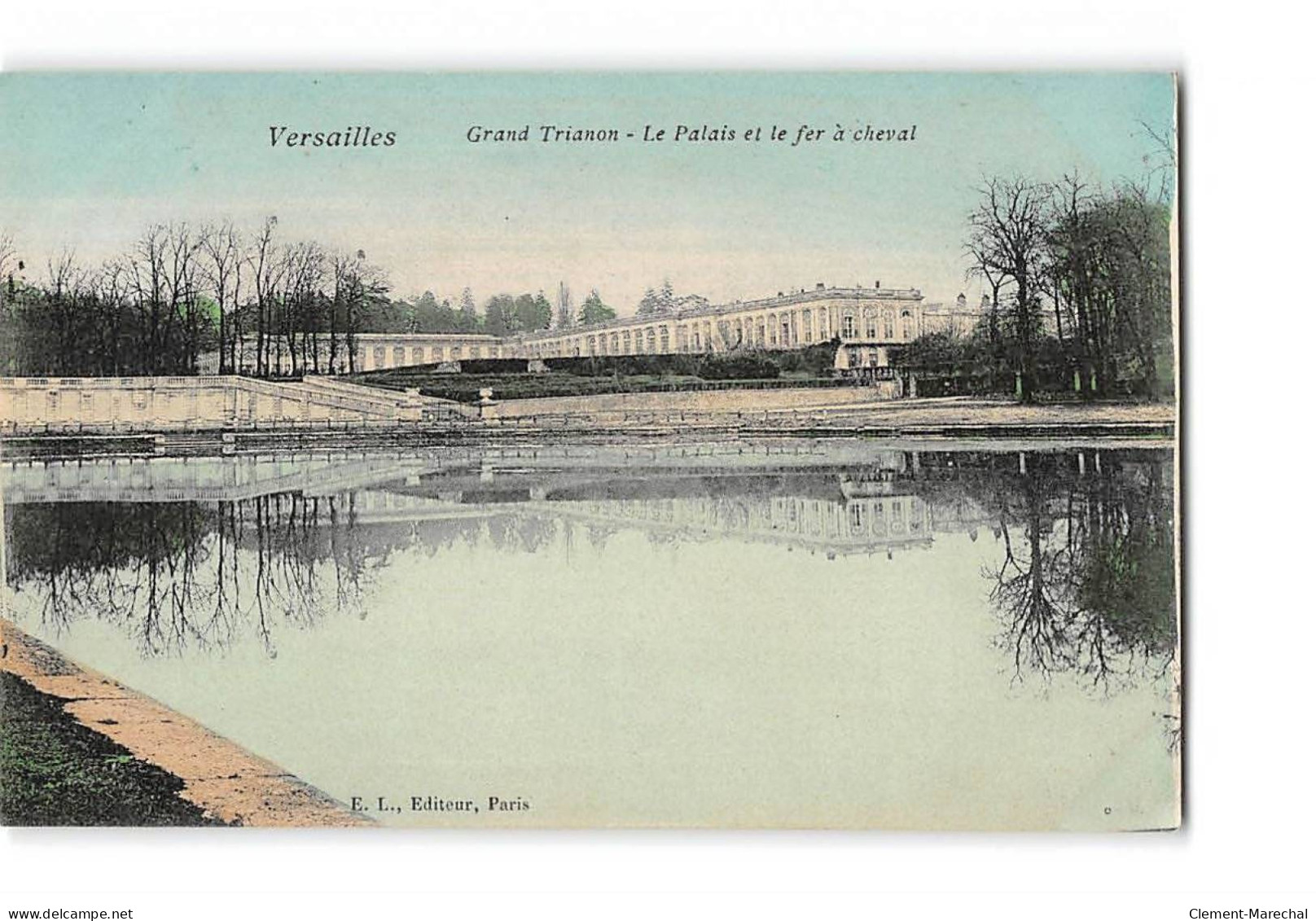 VERSAILLES - Grand Trianon - La Palais Et Le Fer à Cheval - Très Bon état - Versailles