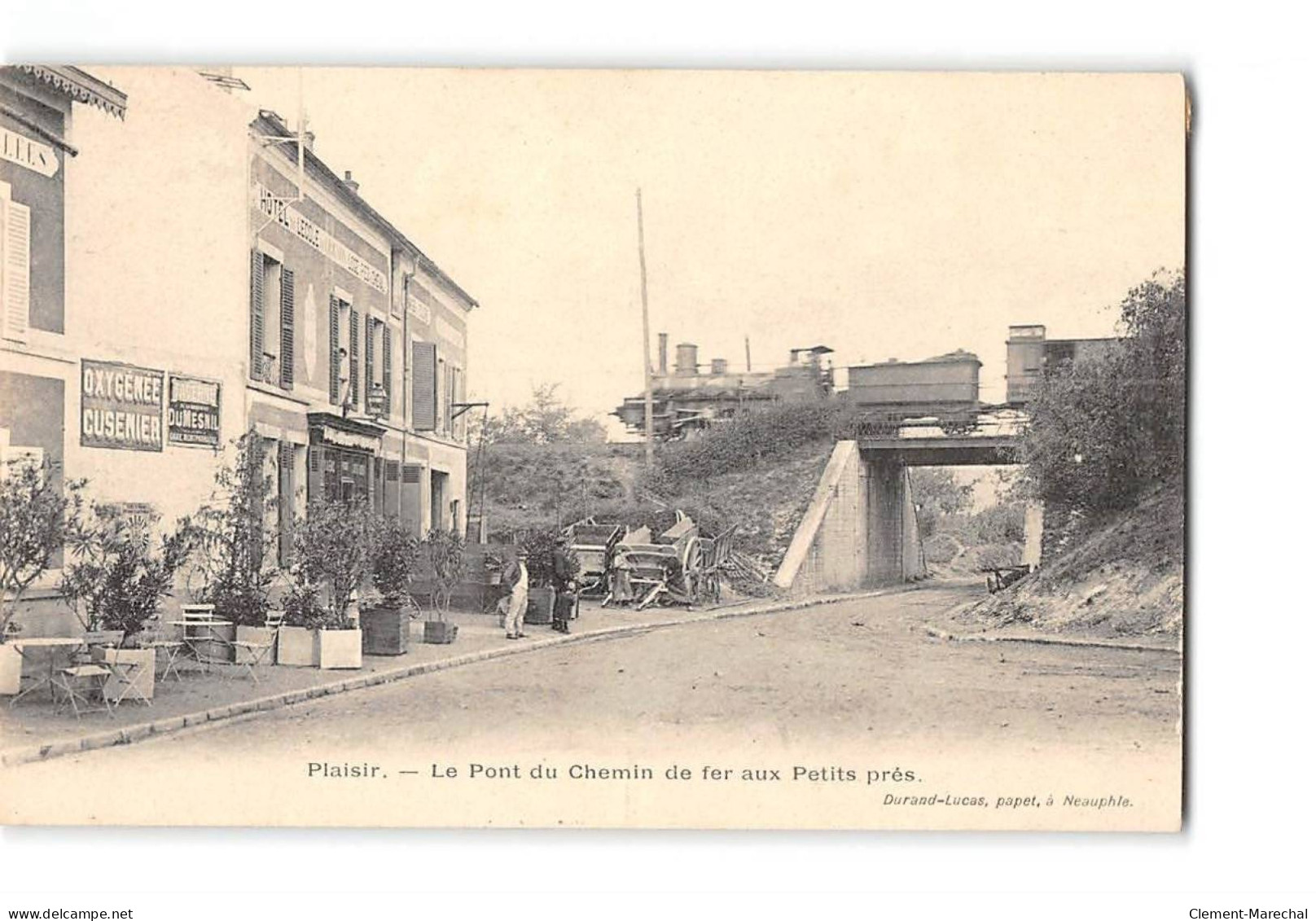 PLAISIR - Le Pont Du Chemin De Fer Aux Petits Prés - état - Plaisir