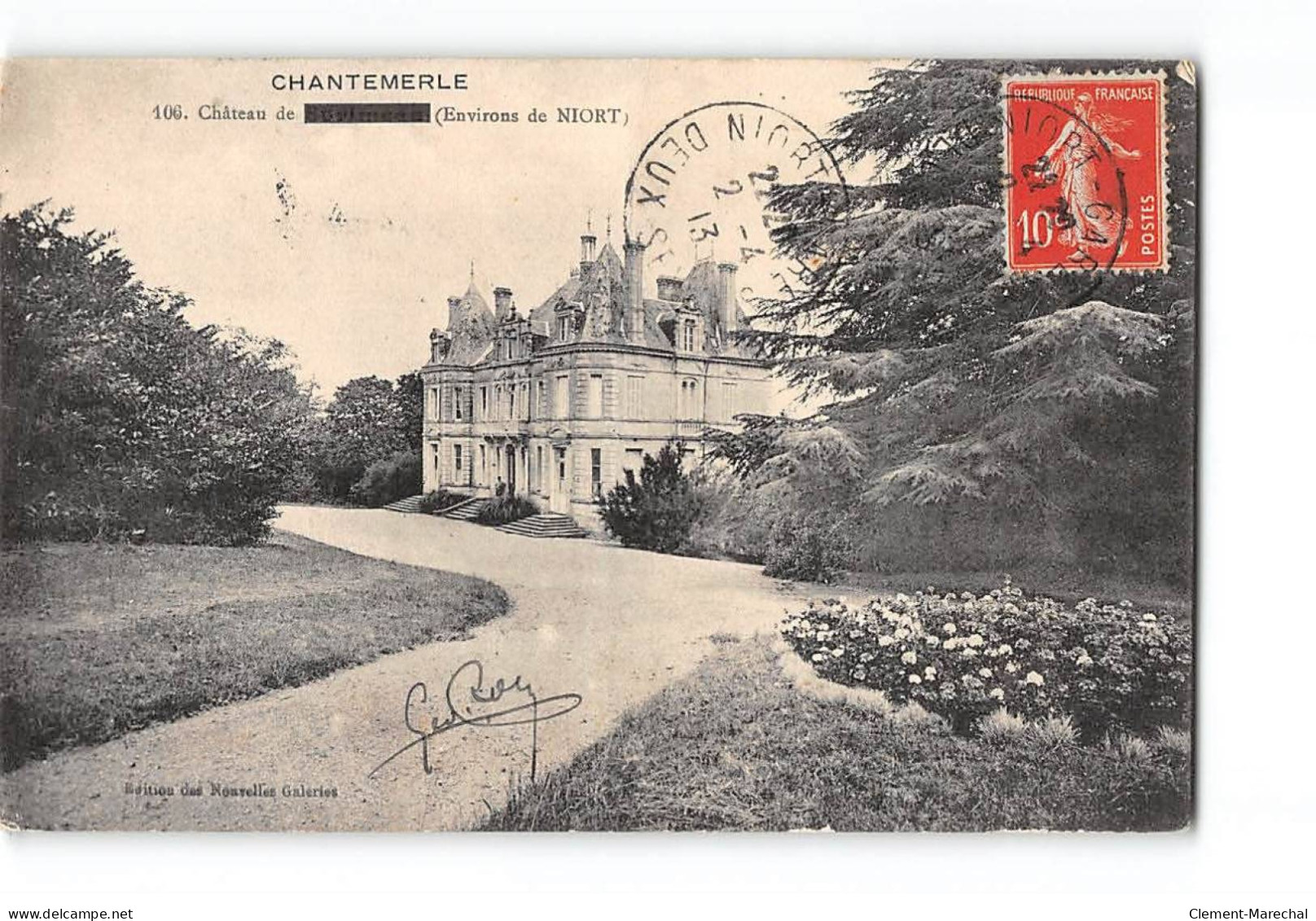Environs De NIORT - Château De CHANTEMERLE - état - Other & Unclassified