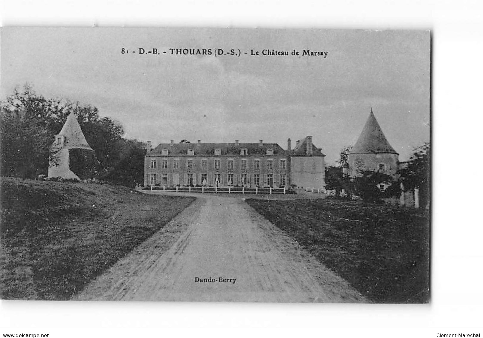 THOUARS - Le Château De Marsay - Très Bon état - Thouars