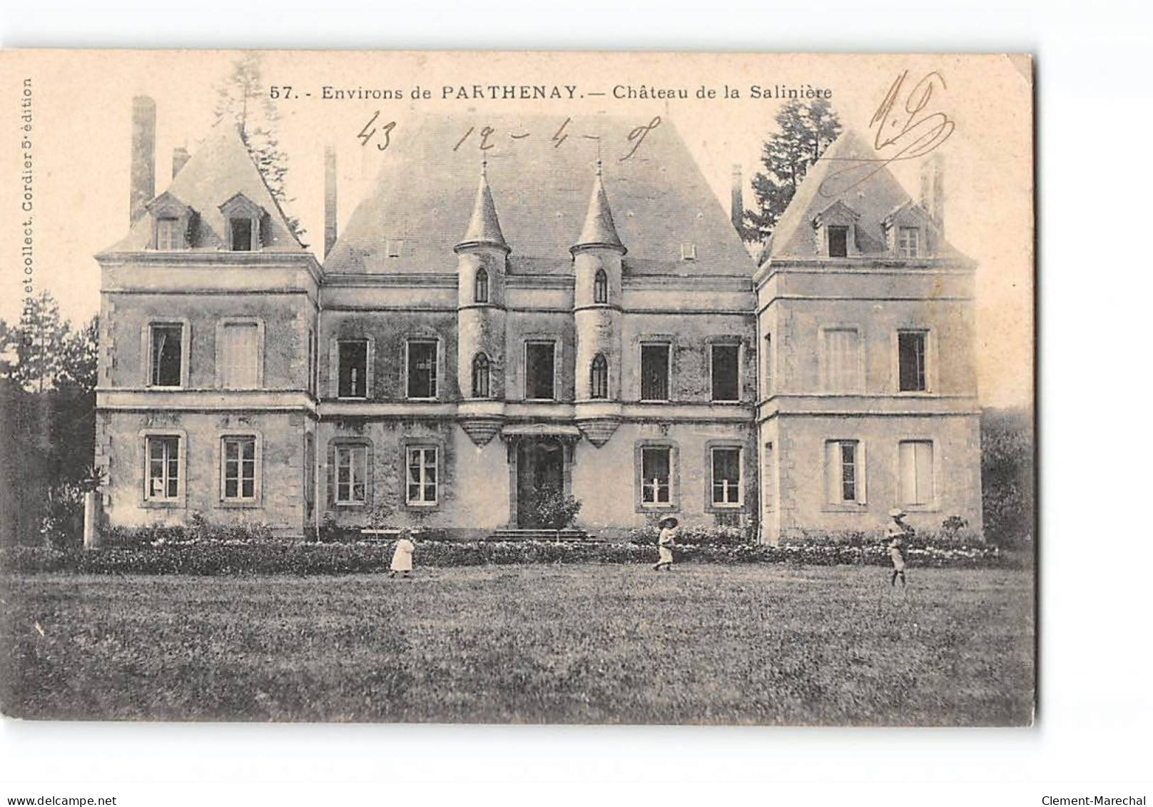 Environs De PARTHENAY - Château De La Salinière - Très Bon état - Autres & Non Classés
