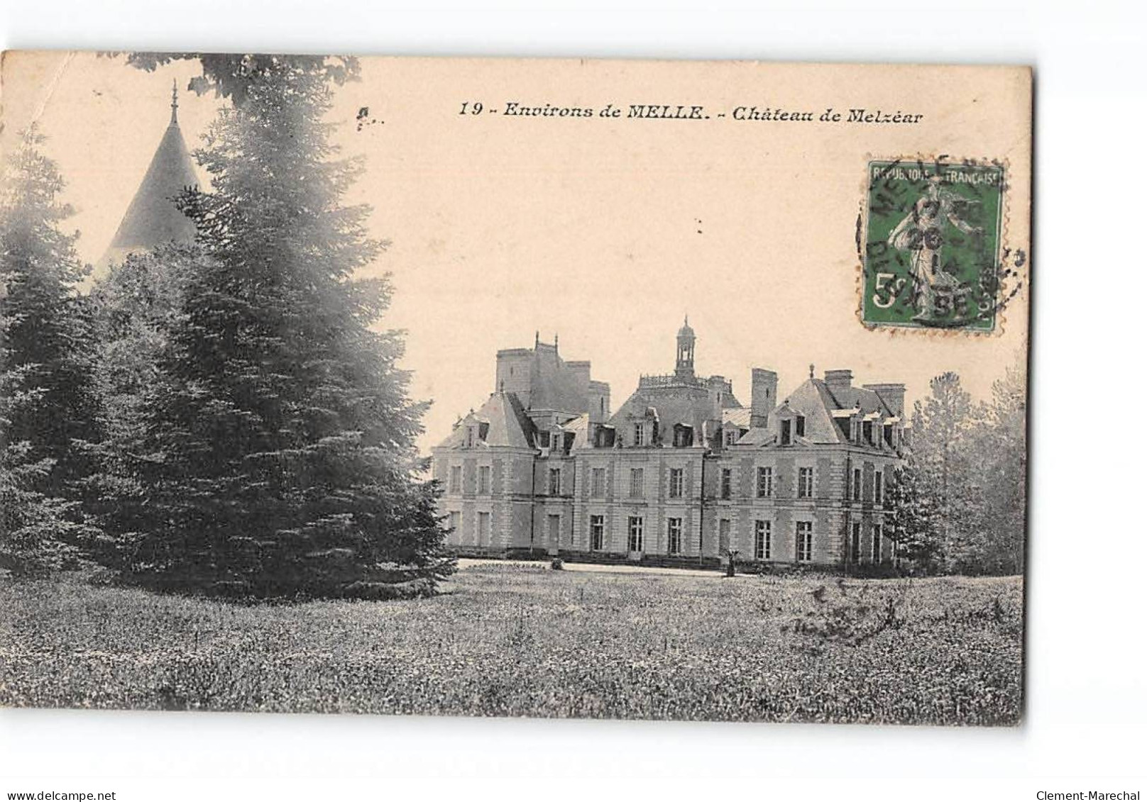 Environs De MELLE - Château De MELZEAR - état - Autres & Non Classés