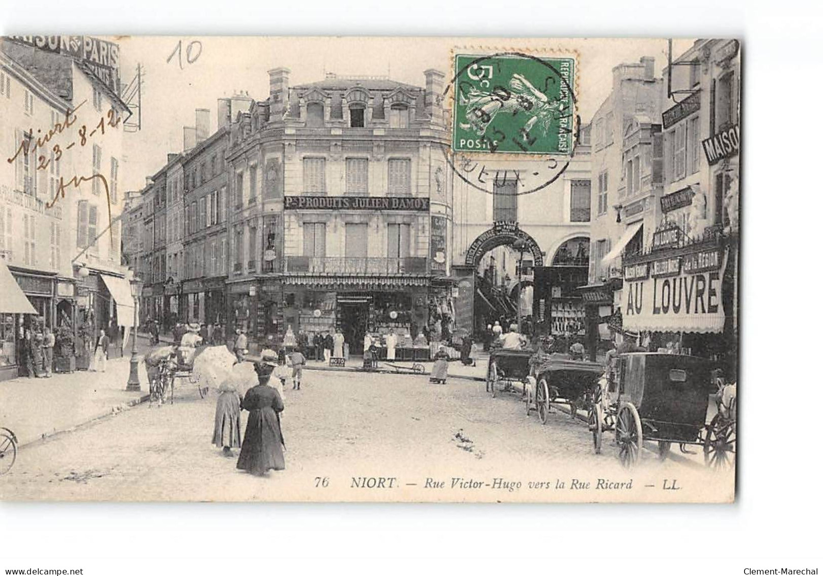 NIORT - Rue Victor Hugo Vers La Rue Ricard - Très Bon état - Niort