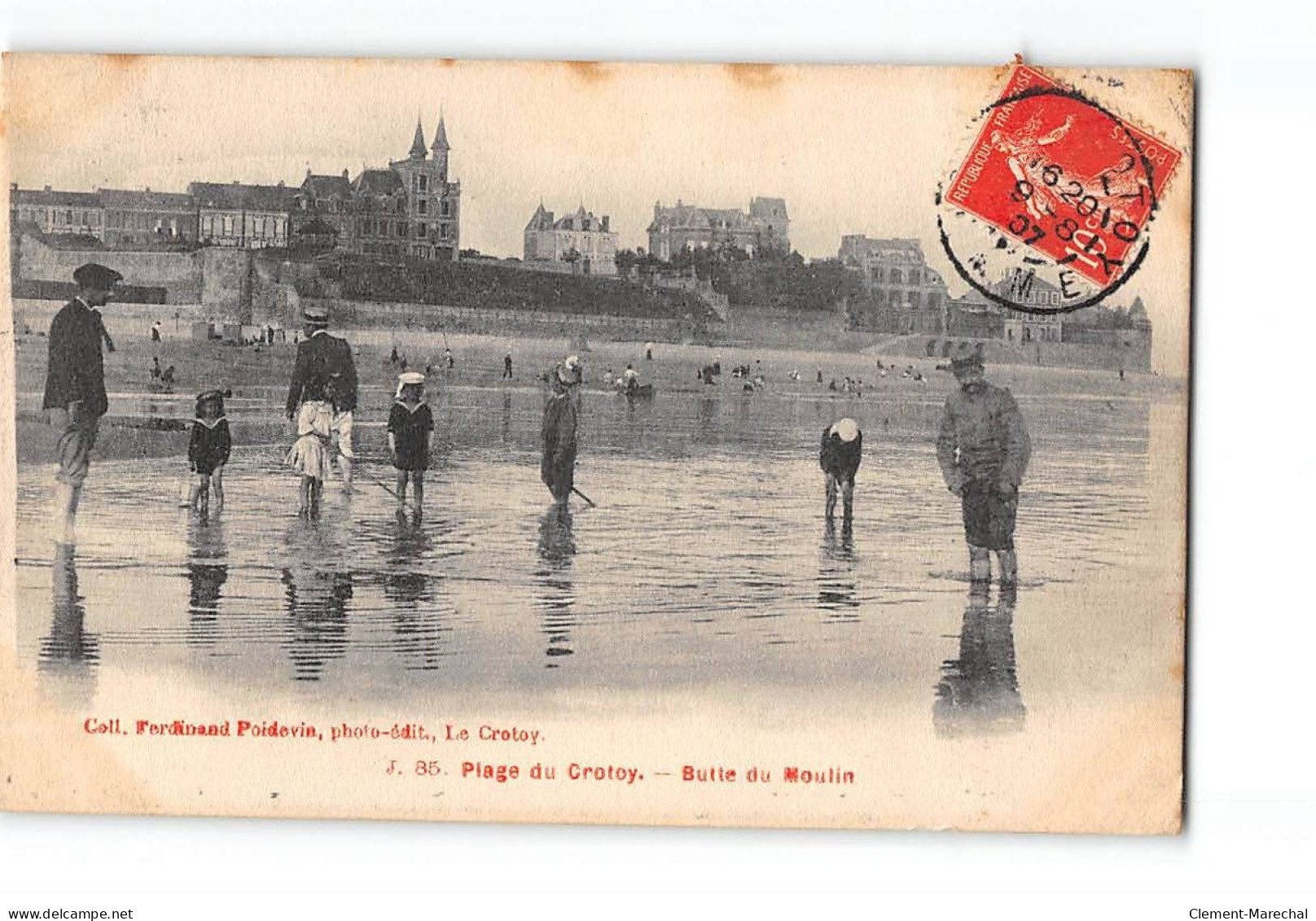 Plage Du CROTOY - Butte Du Moulin - Très Bon état - Le Crotoy