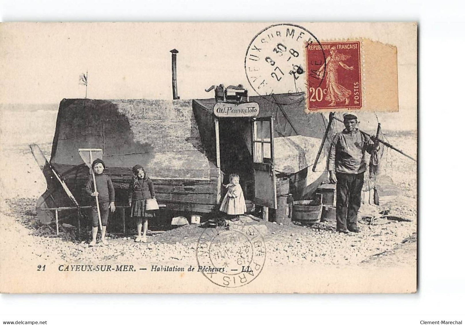 CAYEUX SUR MER - Habitation De Pêcheurs - Très Bon état - Cayeux Sur Mer