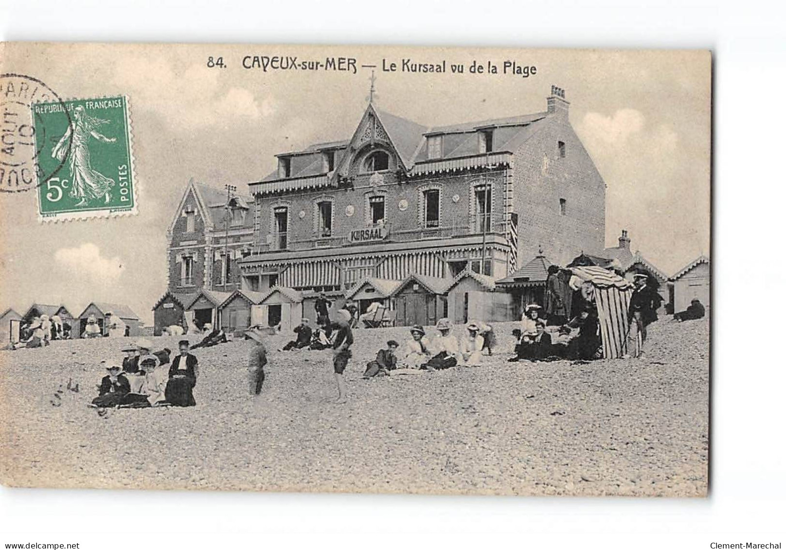 CAYEUX SUR MER - Le Kursaal Vu De La Plage - Très Bon état - Cayeux Sur Mer