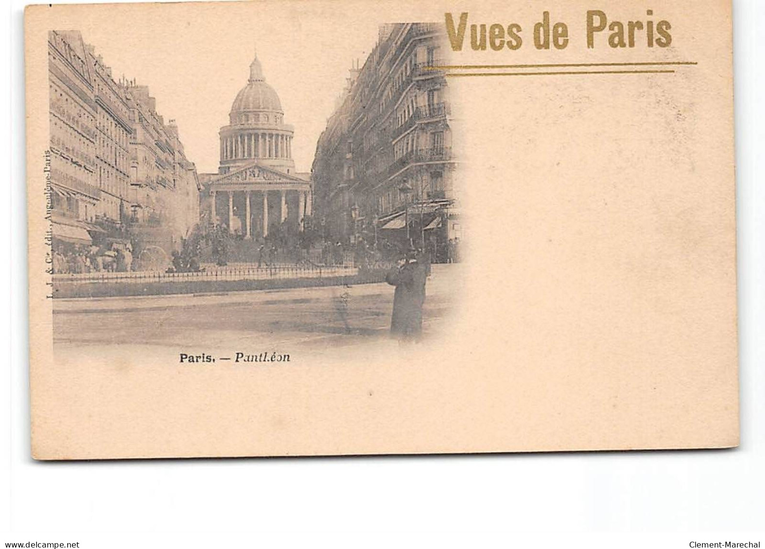 PARIS - Vues De Paris - Panthéon - Très Bon état - Panthéon