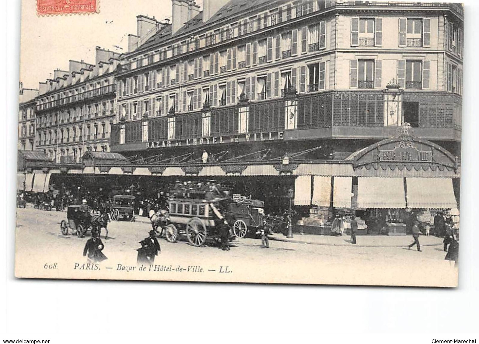 PARIS - Bazar De L'Hôtel De Ville - Très Bon état - Andere Monumenten, Gebouwen