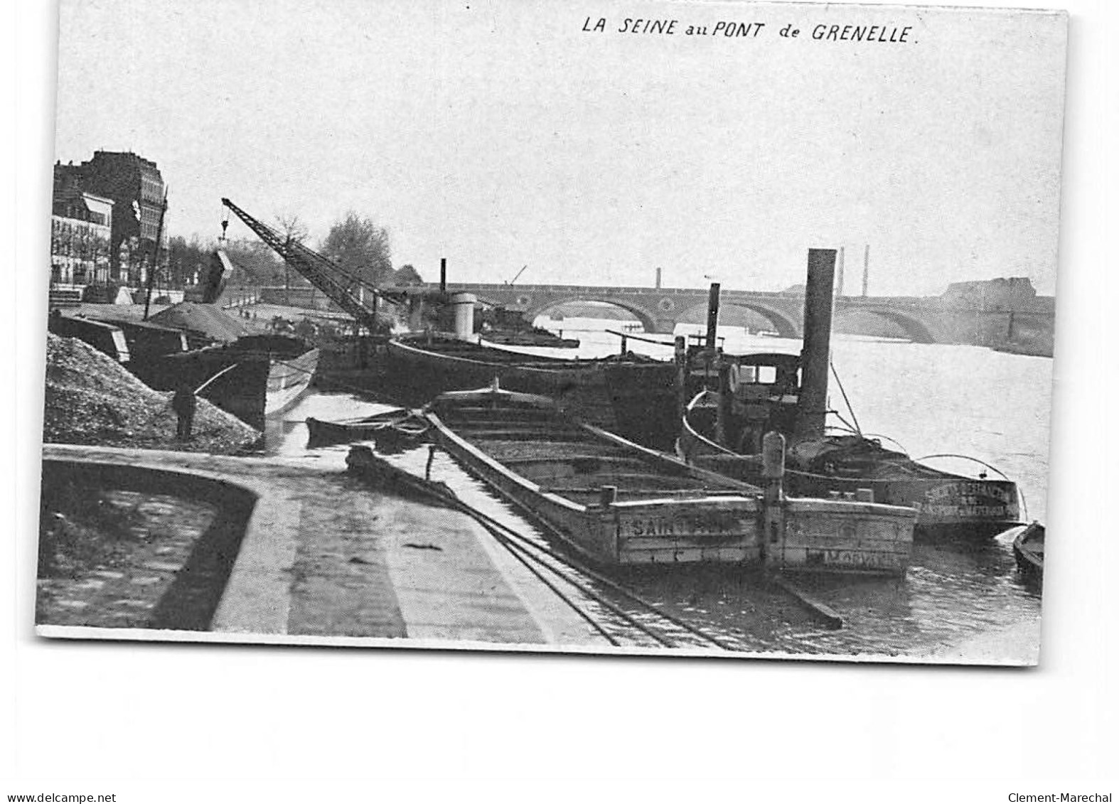 PARIS - La Seine Au Pont De Grenelle - Très Bon état - Ponts