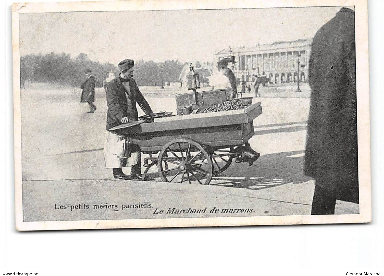 PARIS - Les Petits Métiers Parisiens - Le Marchand De Marrons - Très Bon état - Artisanry In Paris