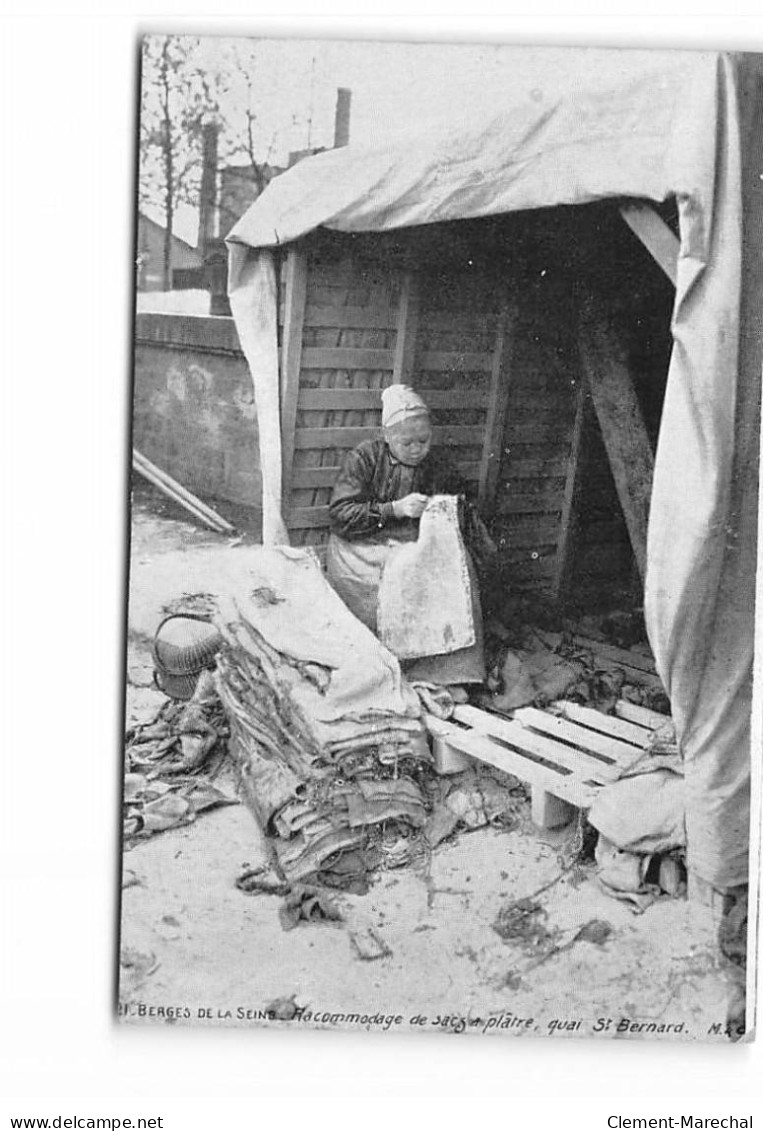 PARIS - Berges De La Seine - Raccommodage De Sac à Plâtre - Quai Saint Bernard - Très Bon état - Brücken