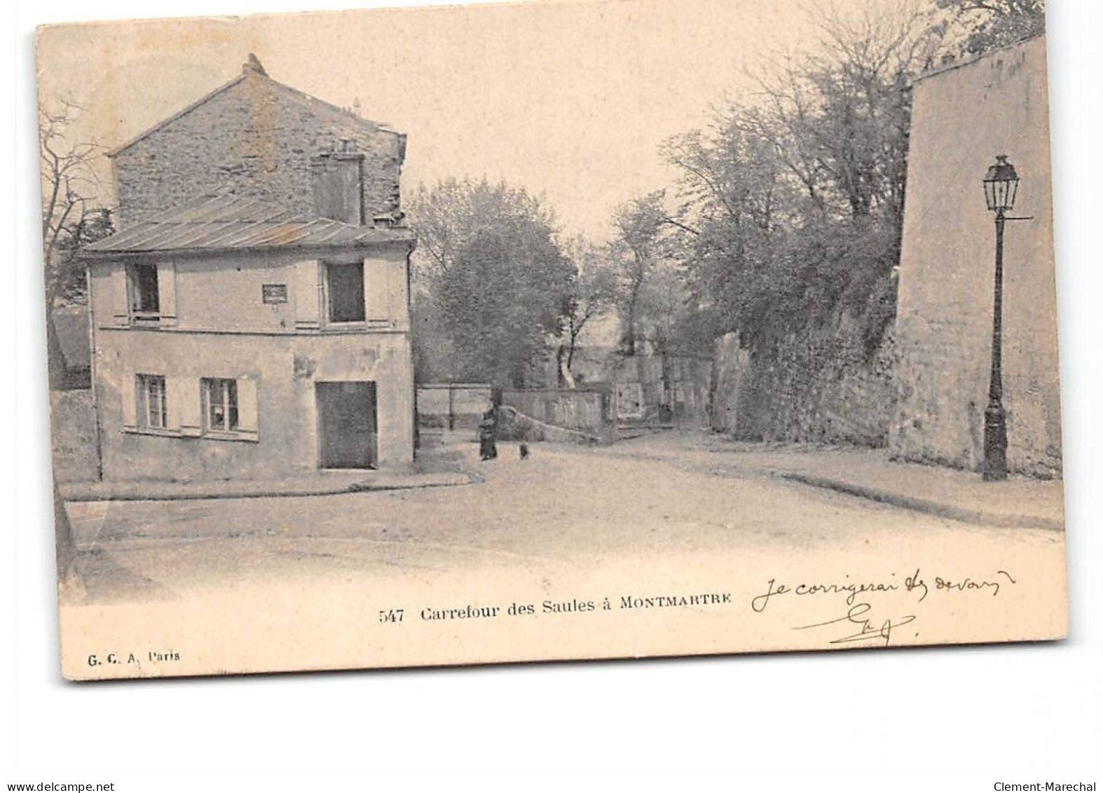 PARIS - Carrefour Des Saules à Montmartre - Très Bon état - Paris (18)