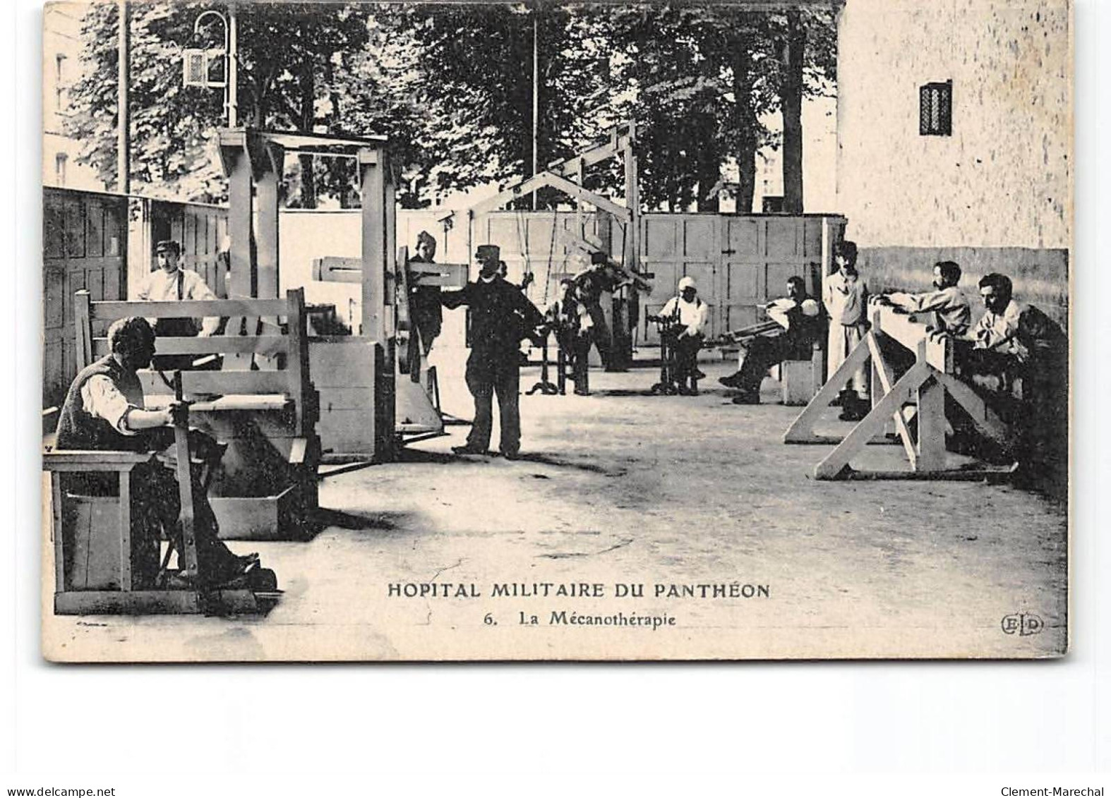 PARIS - Hôpital Militaire Du Panthéon - La Mécanothérapie - Très Bon état - Salute, Ospedali