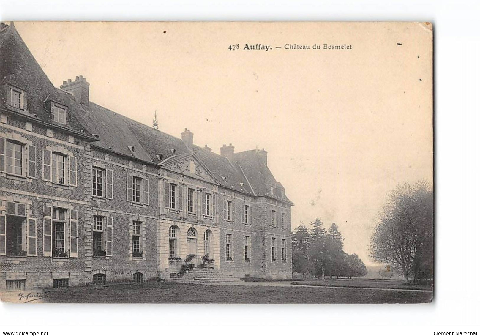 AUFFAY - Château Du Bosmelet - Très Bon état - Auffay