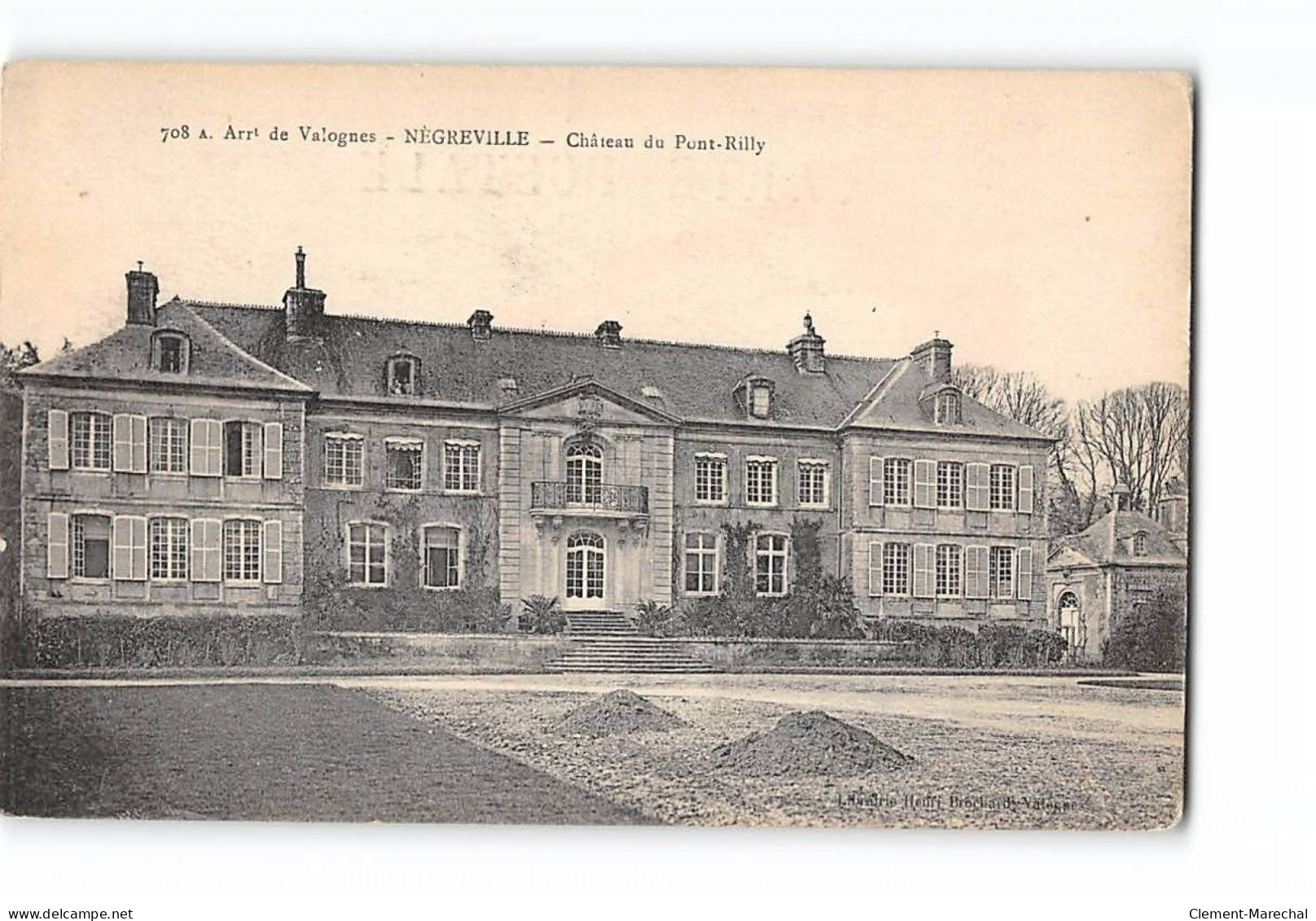 NEGREVILLE - Château Du Pont Rilly - Très Bon état - Other & Unclassified