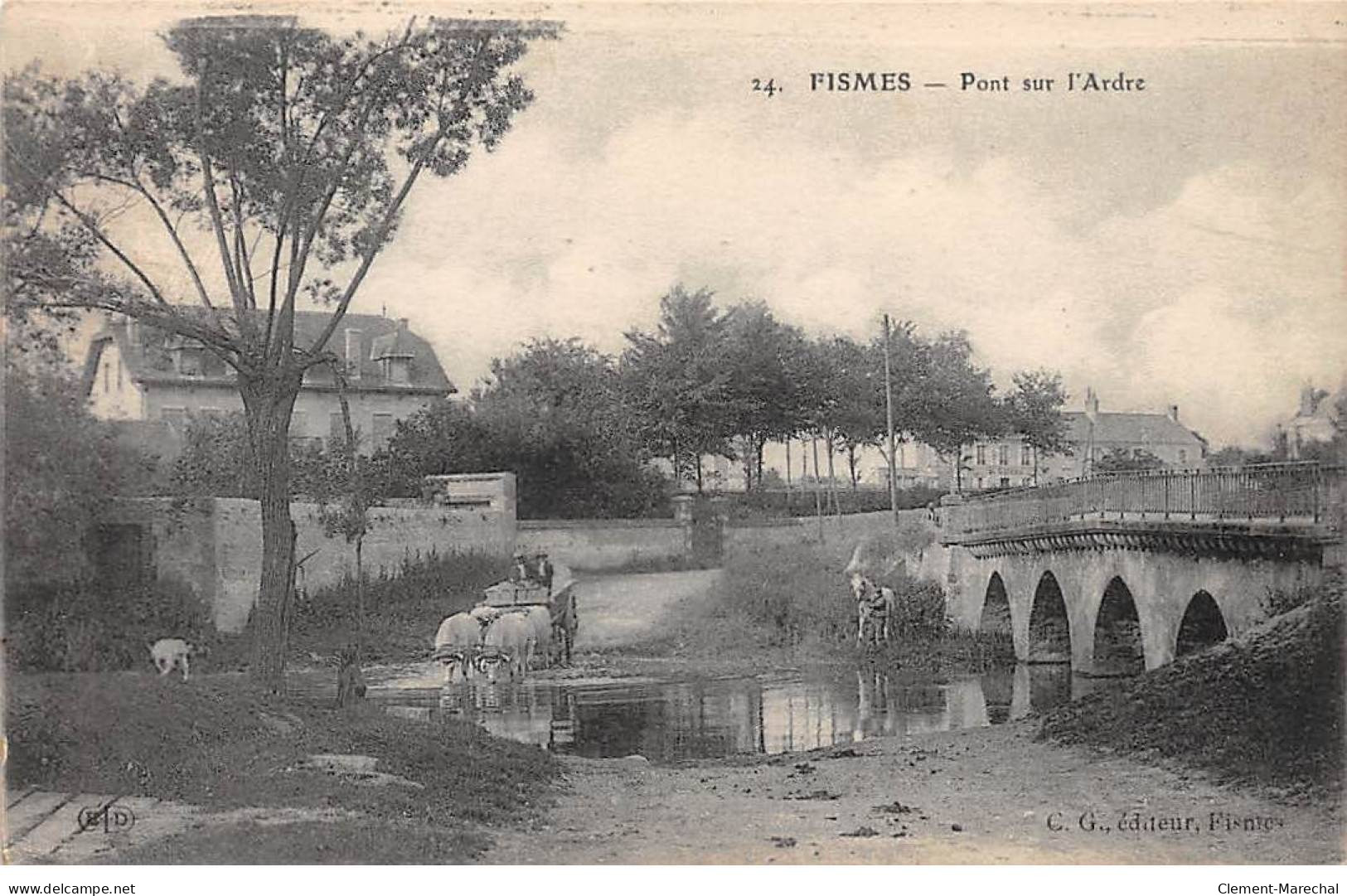 FISMES - Pont Sur L'Ardre - Très Bon état - Fismes