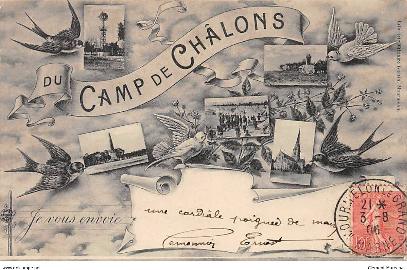 Du CAMP DE CHALONS - Très Bon état - Camp De Châlons - Mourmelon