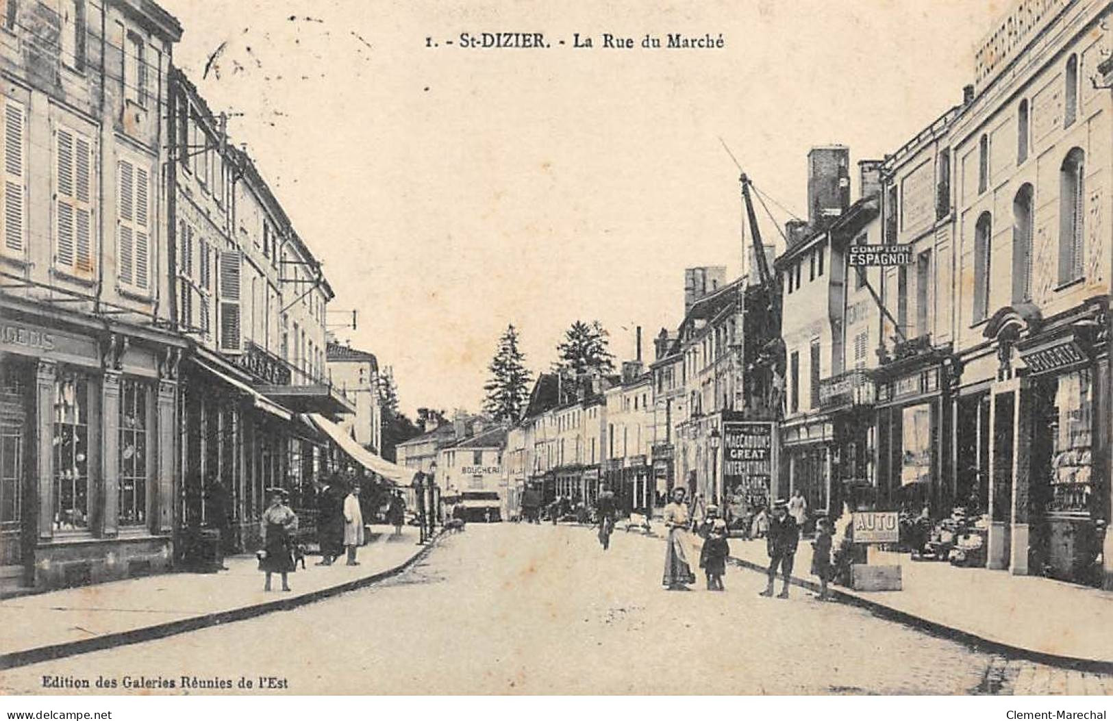 SAINT DIZIER - La Rue Du Marché - Très Bon état - Saint Dizier